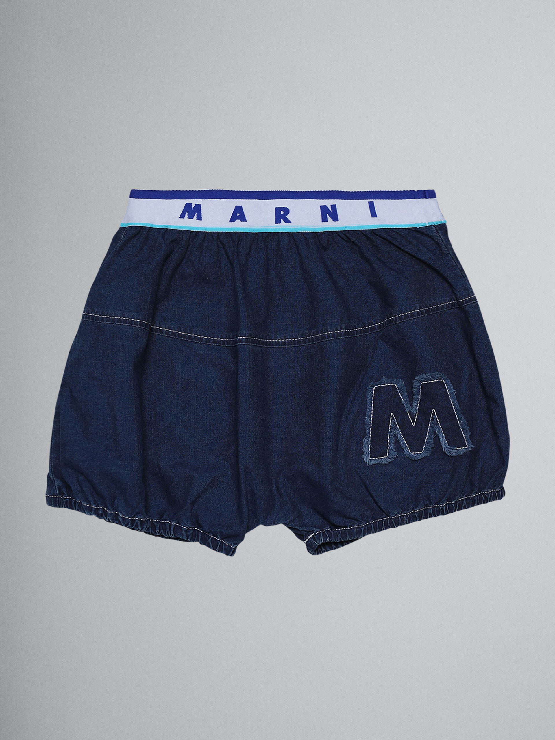 "M" denim short trousers - Pants - Image 1