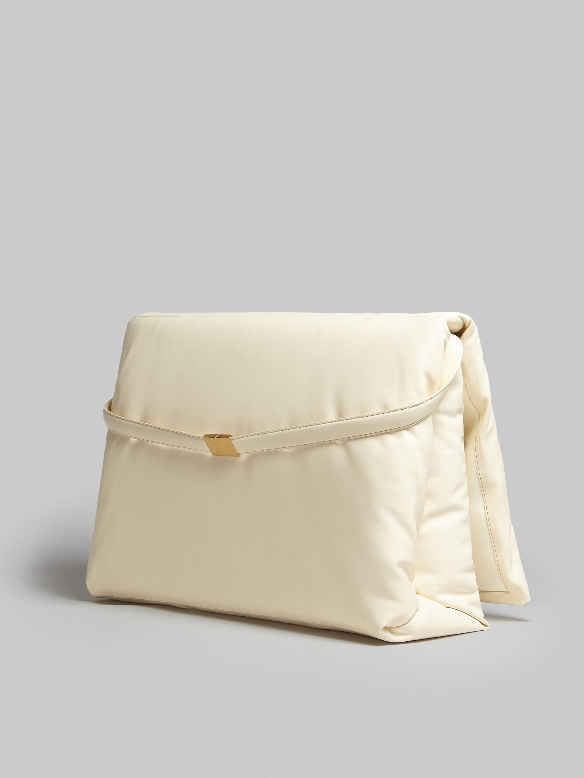 Maxi ivory calfskin Prisma bag - Shoulder Bag - Image 3