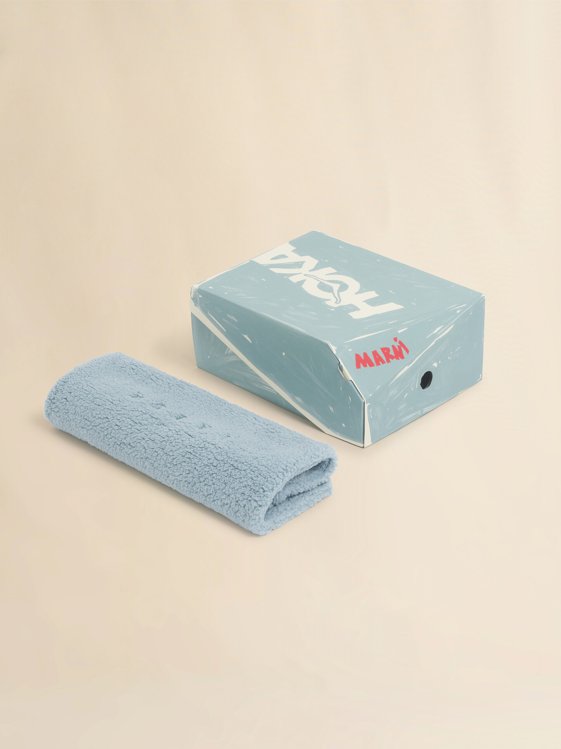 Sneakers MARNI x HOKA Bondi B3LS bleues - Sneakers - Image 4