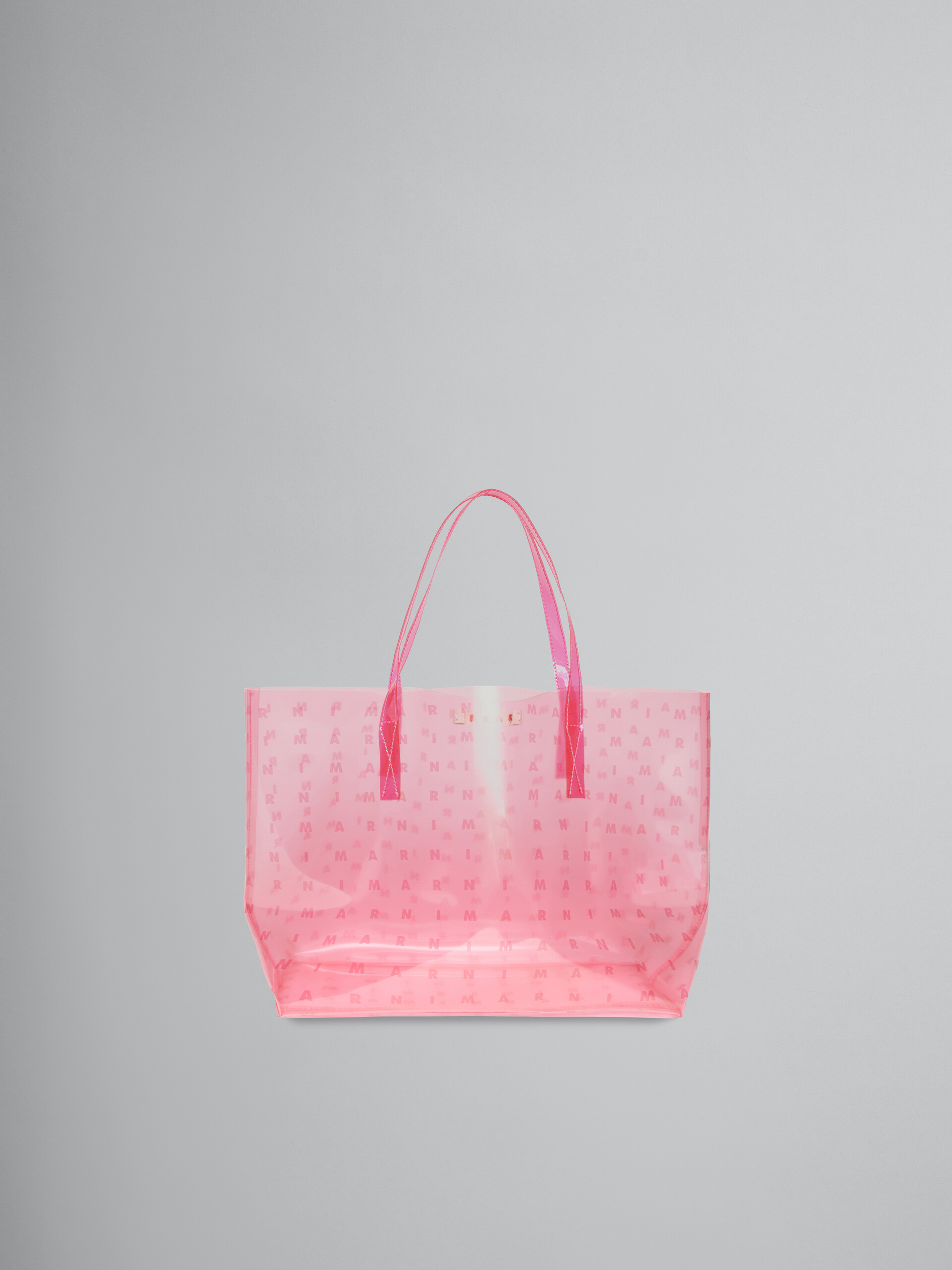 Pink bag with allover logo print - Bags - Image 2