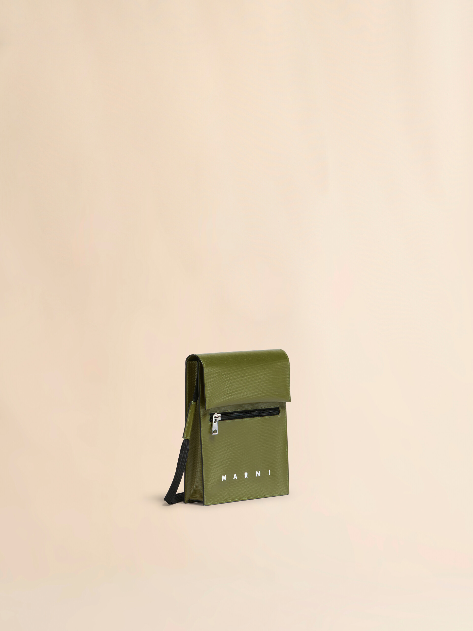 Black pouch with shoelace strap - Shoulder Bags - Image 5