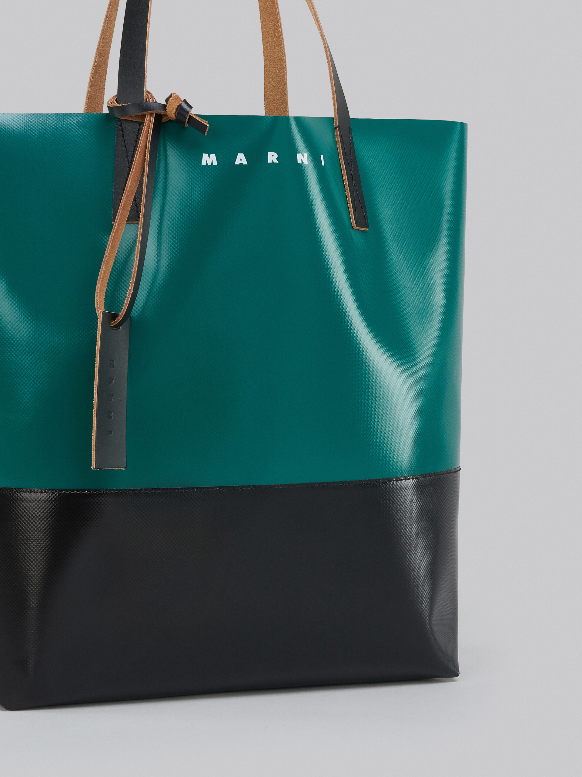 Orange and black Tribeca shopping bag - Shopping Bags - Image 5