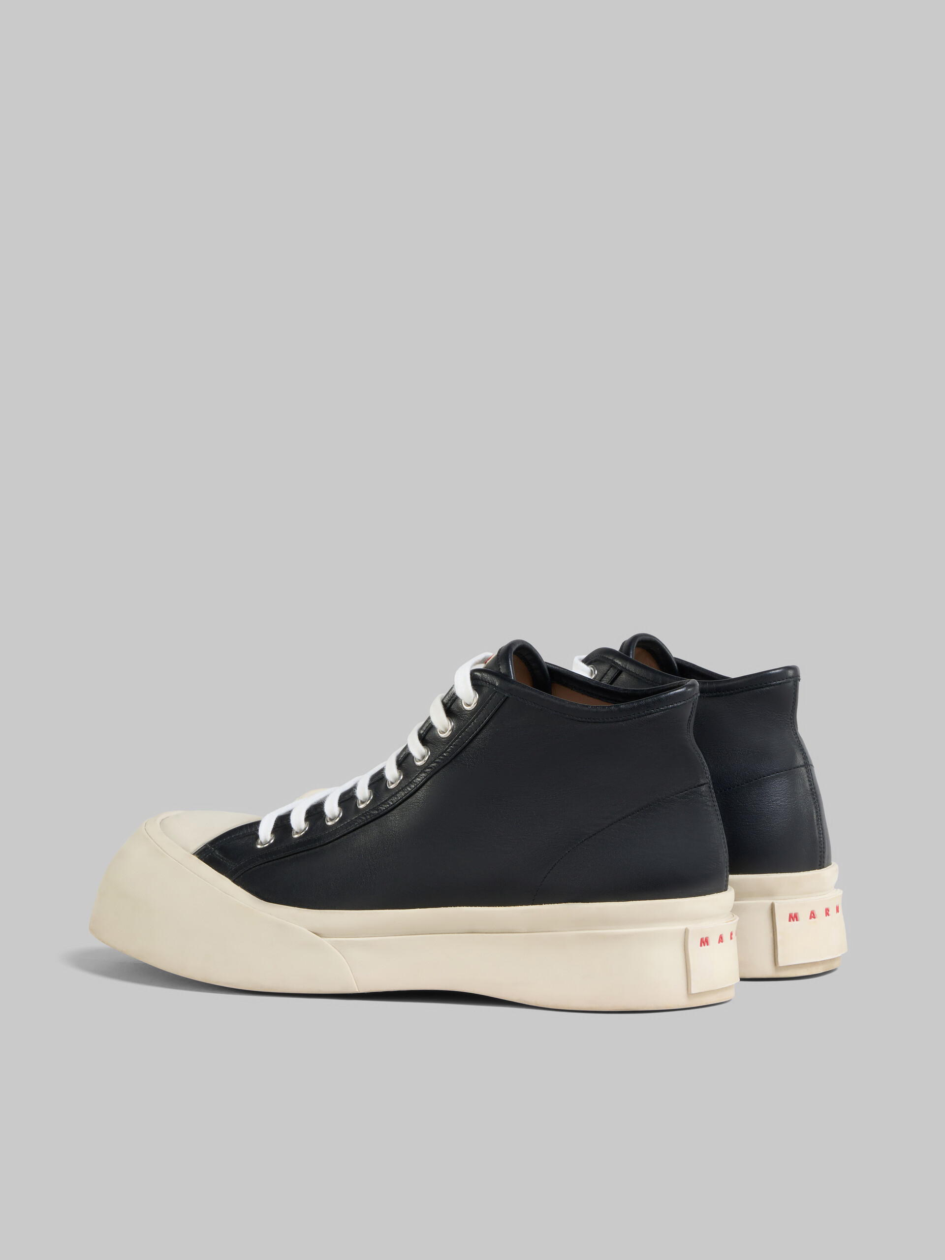 Black nappa leather Pablo high-top sneaker - Sneakers - Image 3