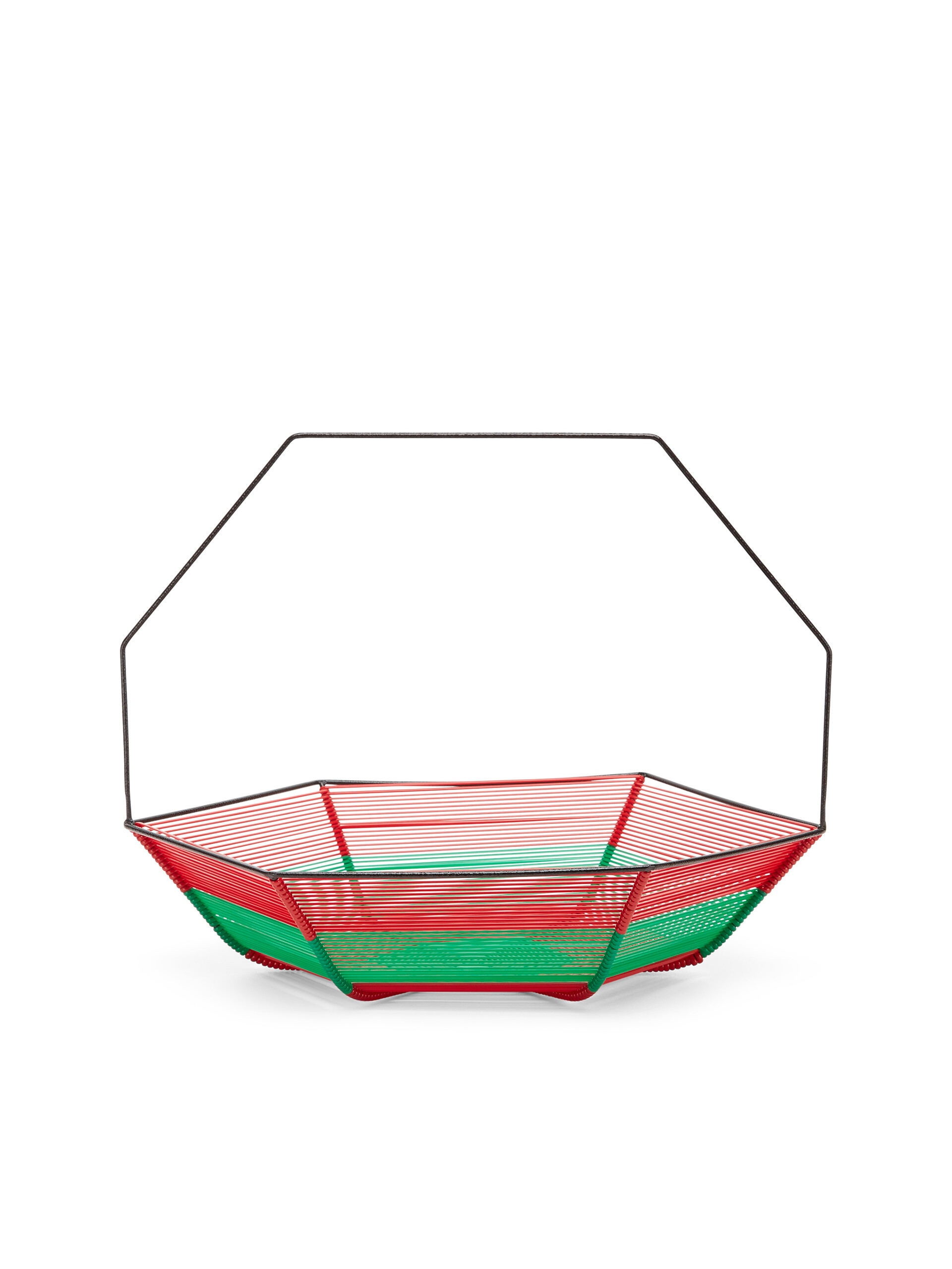 MARNI MARKET hexagonal green and red fruit holder - Accessories - Image 3