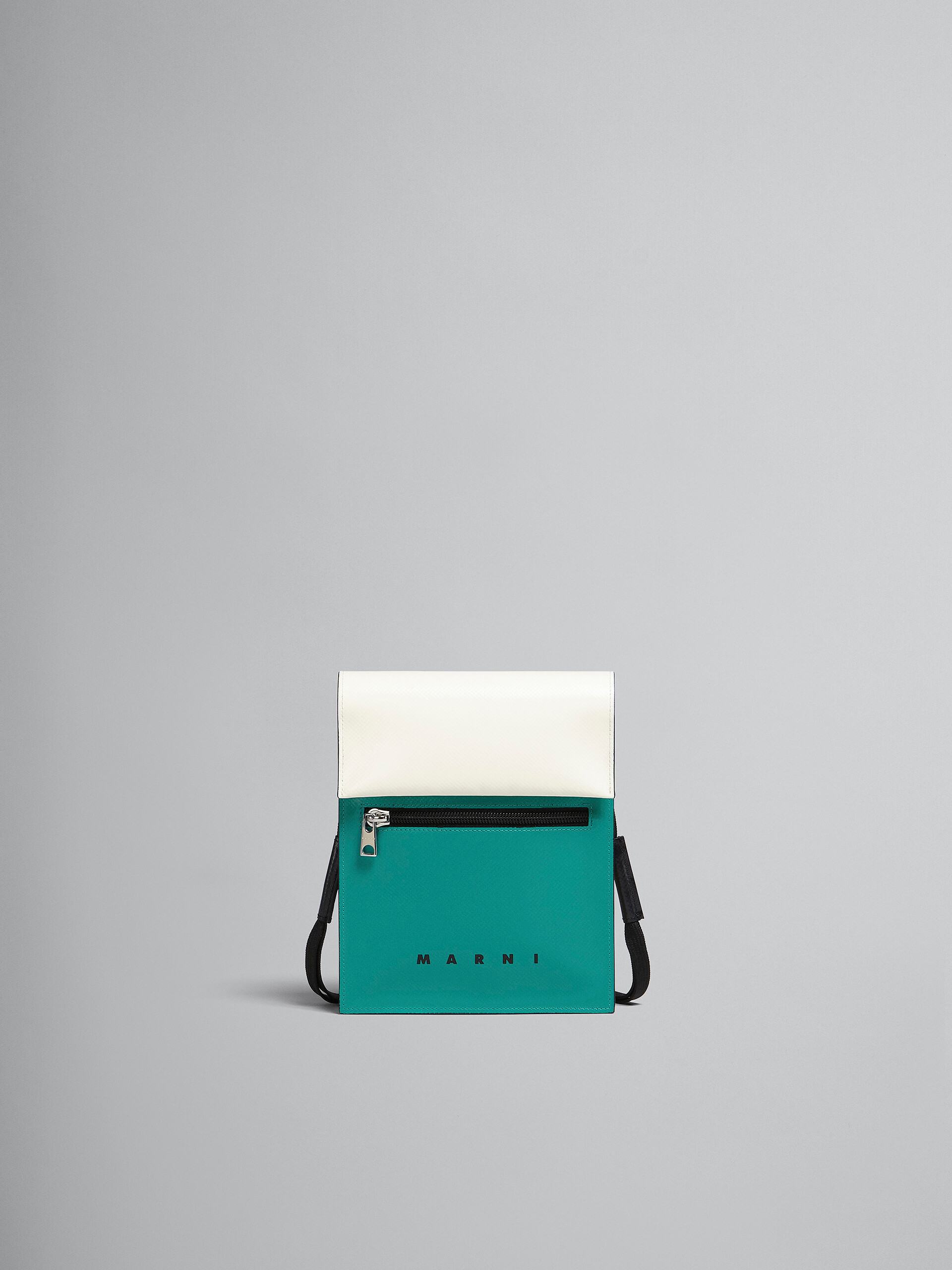 White and green TRIBECA shoulder bag - Shoulder Bags - Image 1
