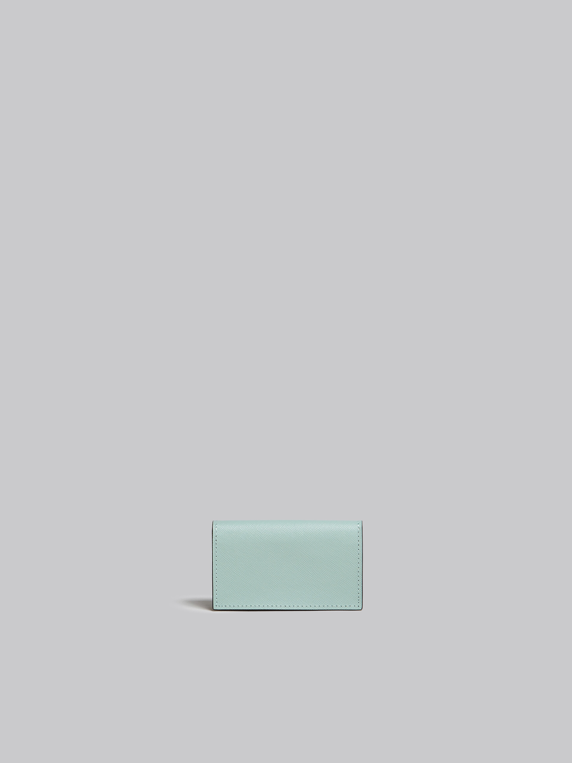グリーン、ホワイト、ブラウン サフィアーノレザー製ビジネスカードケース - 財布 - Image 3