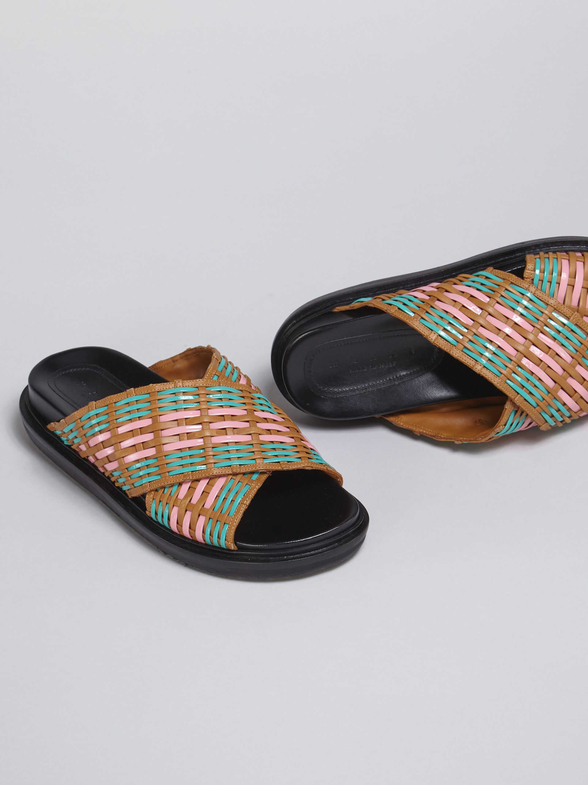 Woven leather Fussbett - Sandals - Image 4