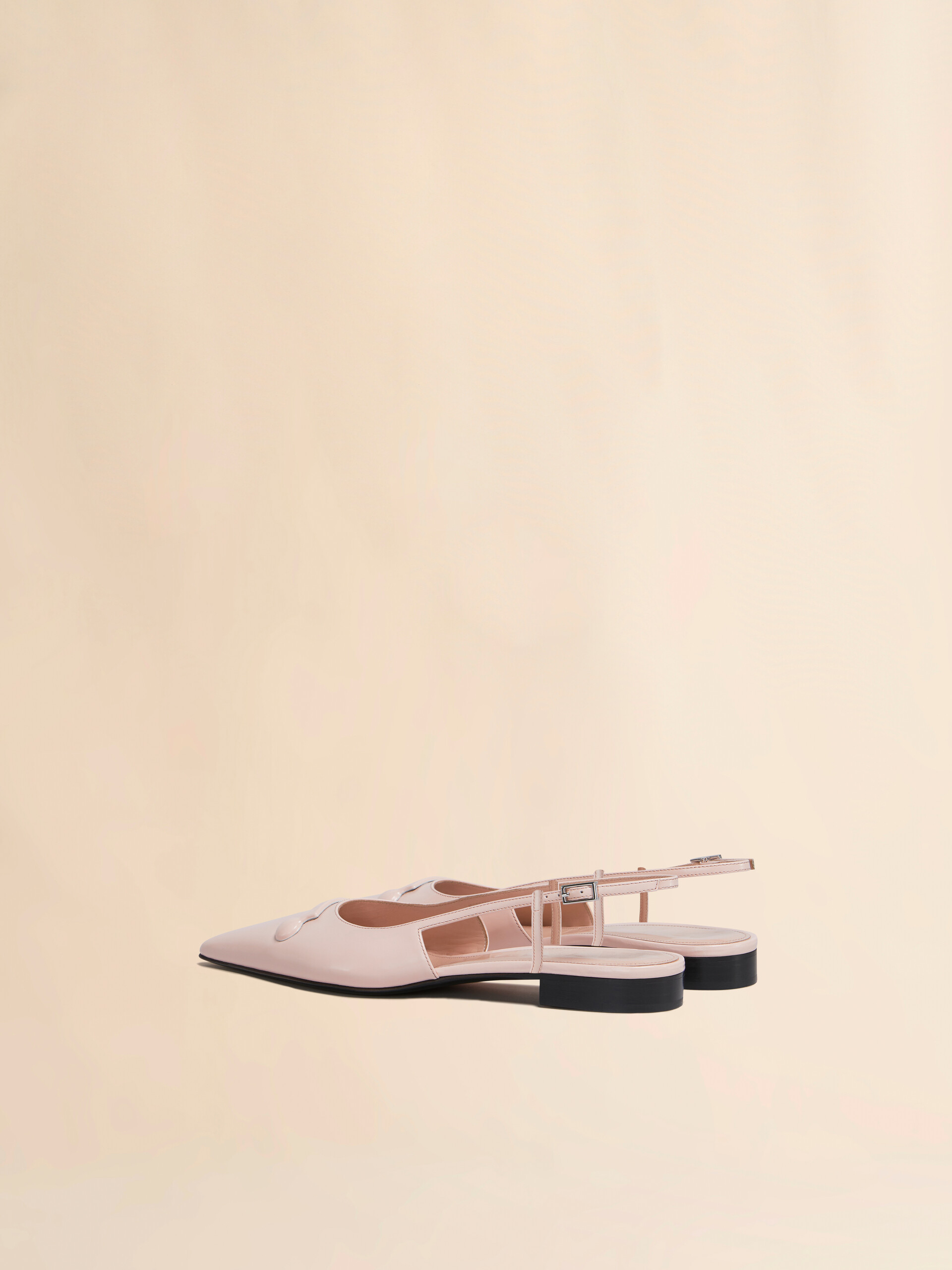 Slingback Trunkaroo de piel rosa con punta afilada - Bailarinas - Image 3