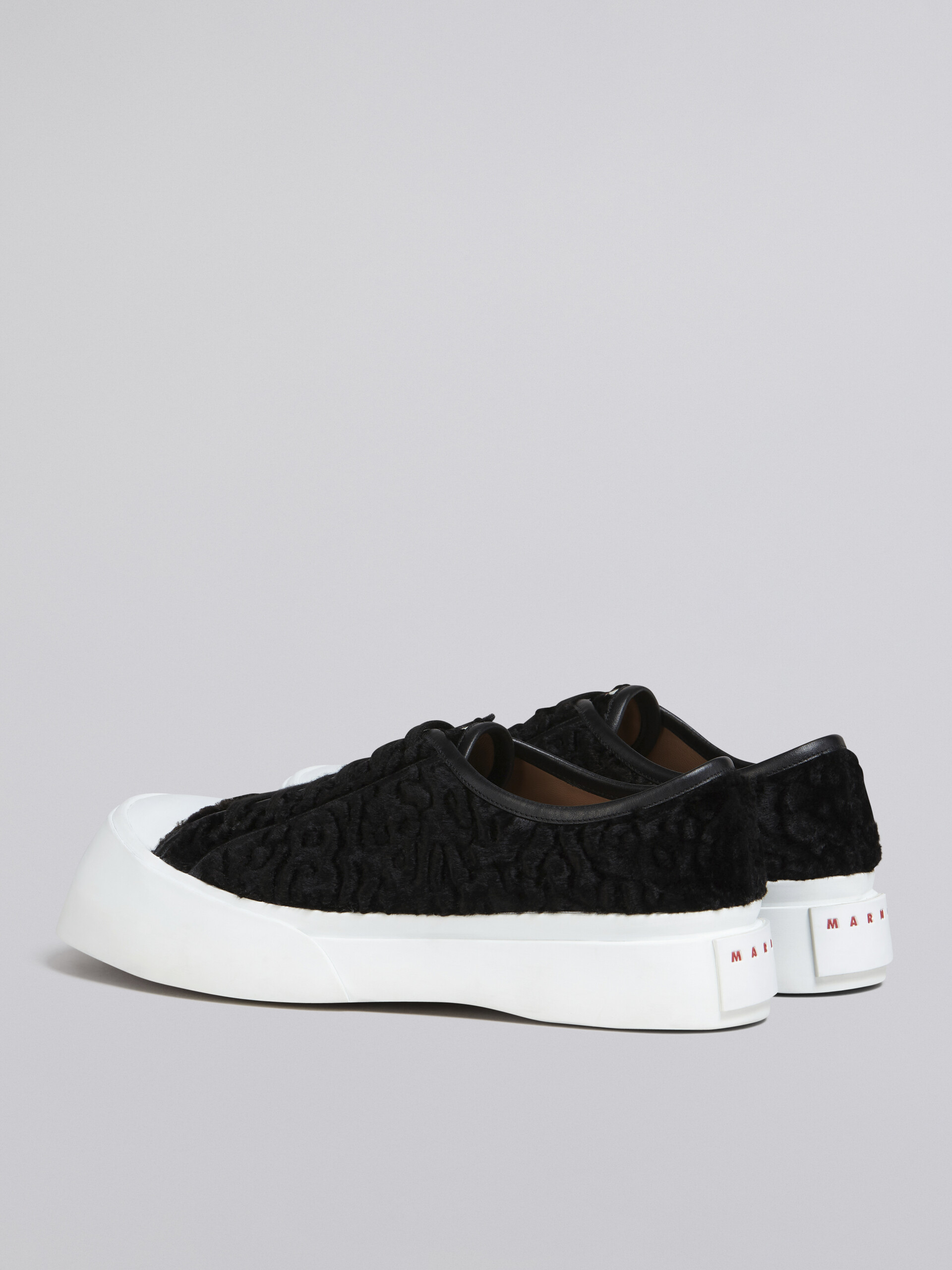 Black soft calf leather PABLO sneaker - Sneakers - Image 3
