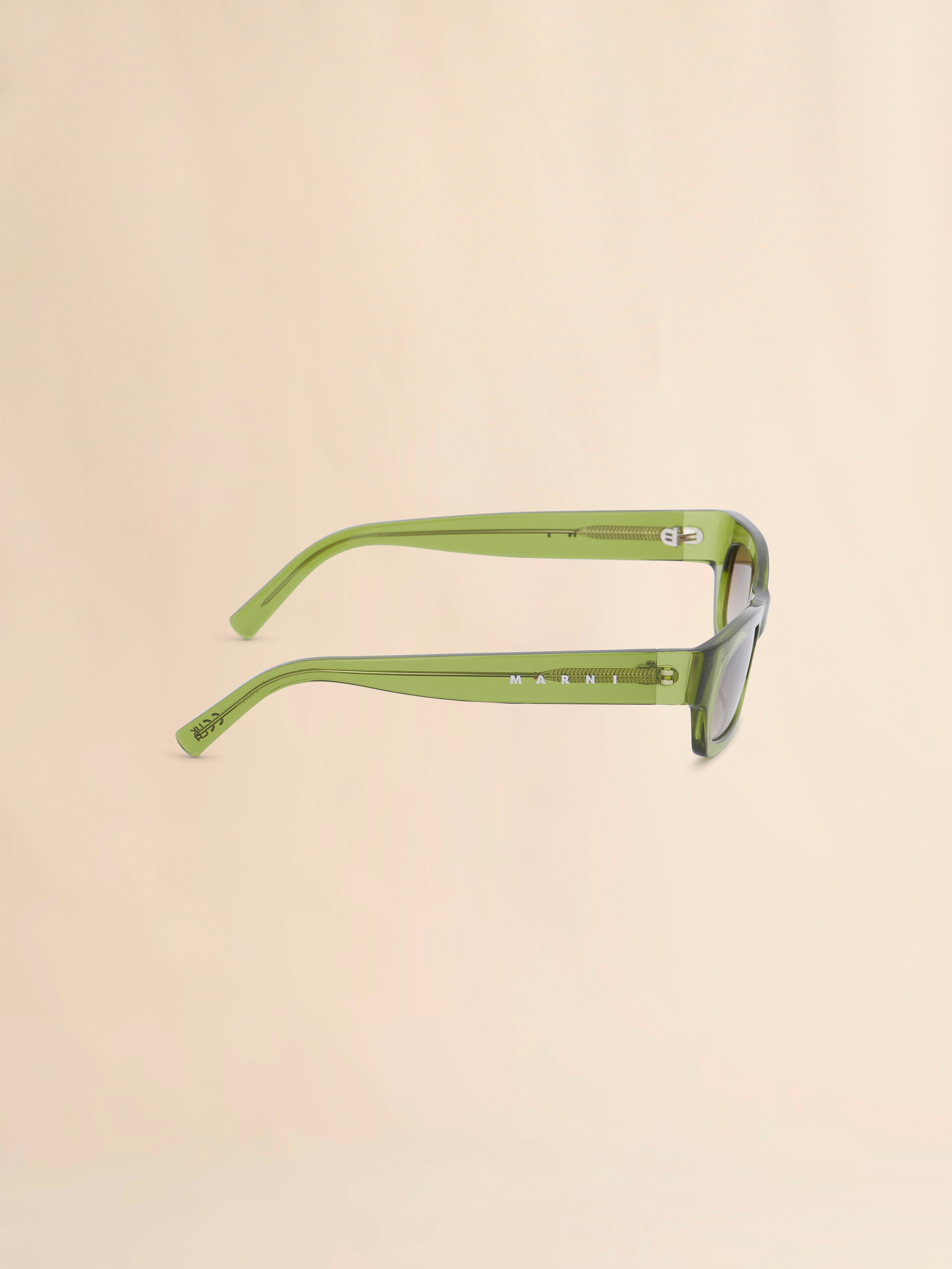 Mavericks furry green sunglasses | Marni