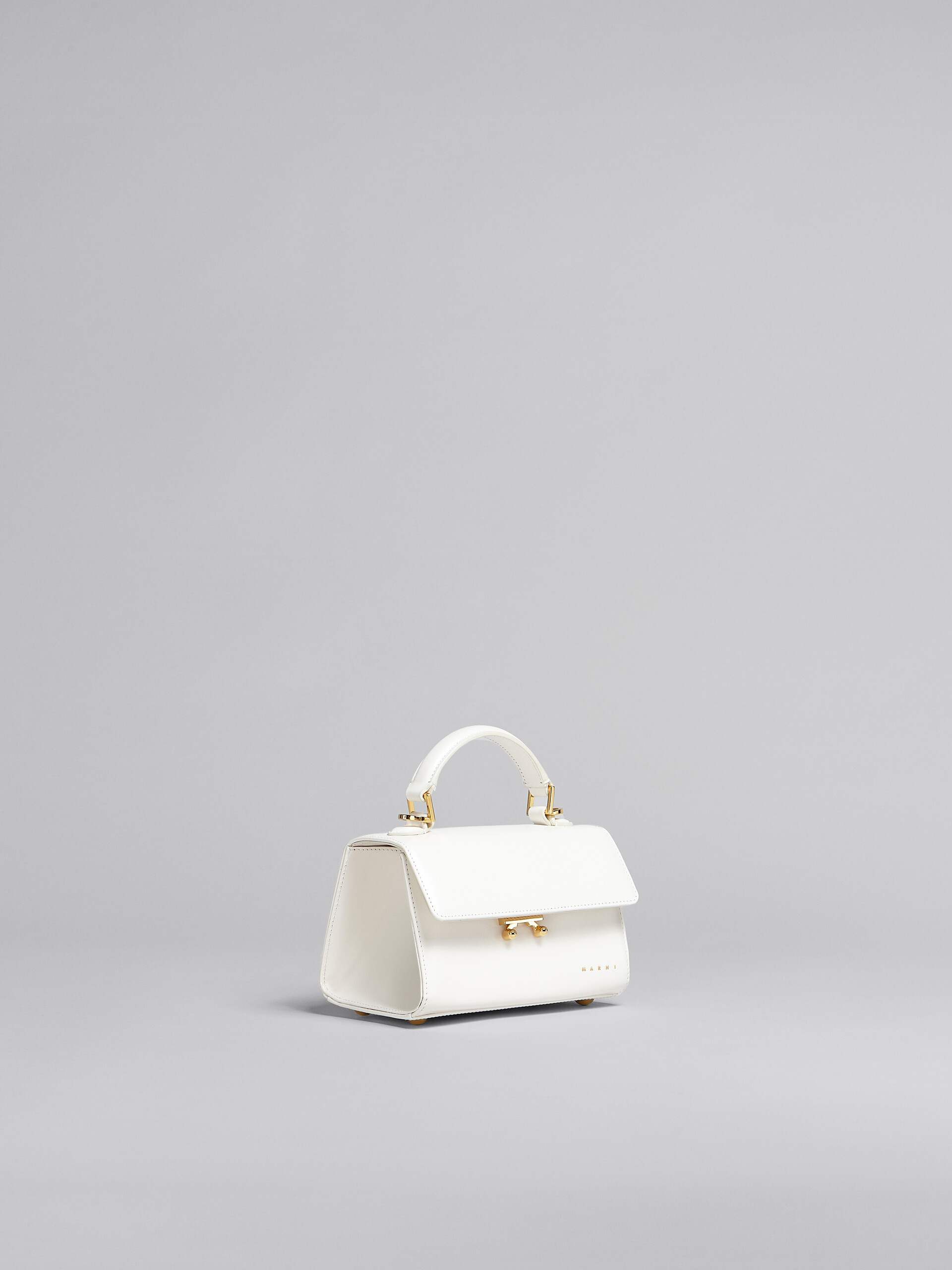 Relativity Mini Bag in white leather - Handbags - Image 6