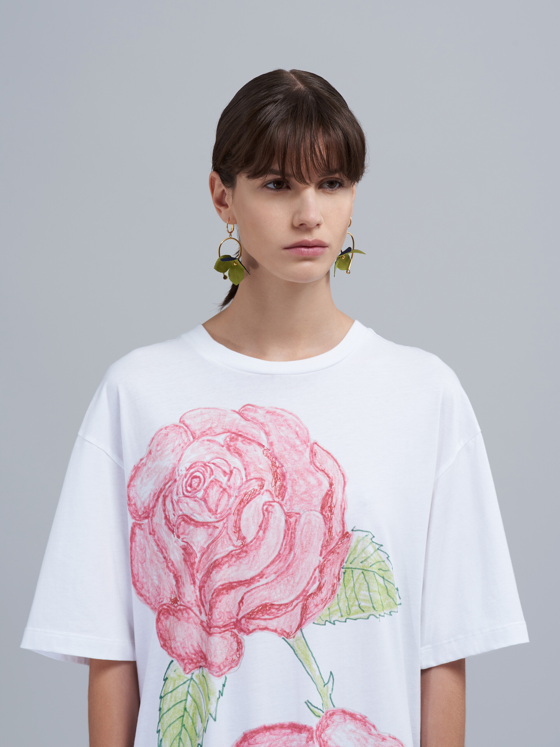 La Rosa print cotton jersey dress La Rosa print cotton jersey dress