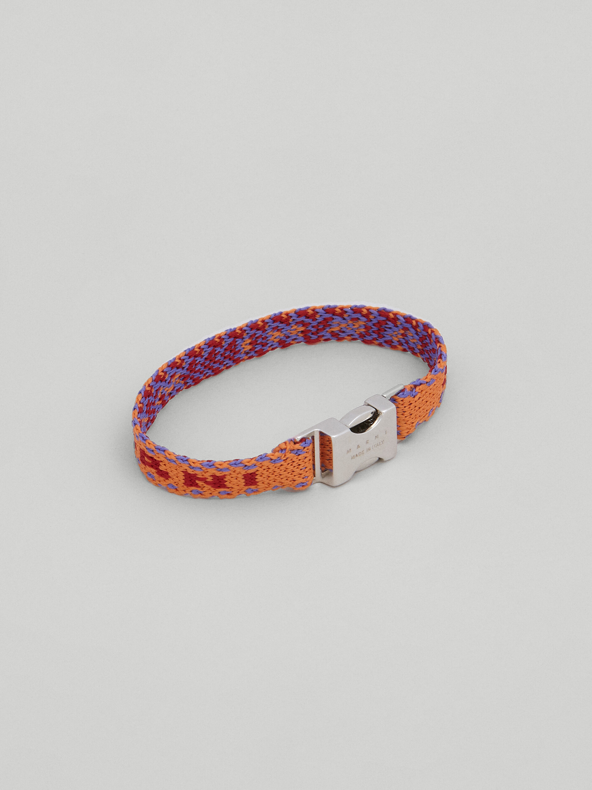 Crochet ribbon logo bracelet - Bracelets - Image 3