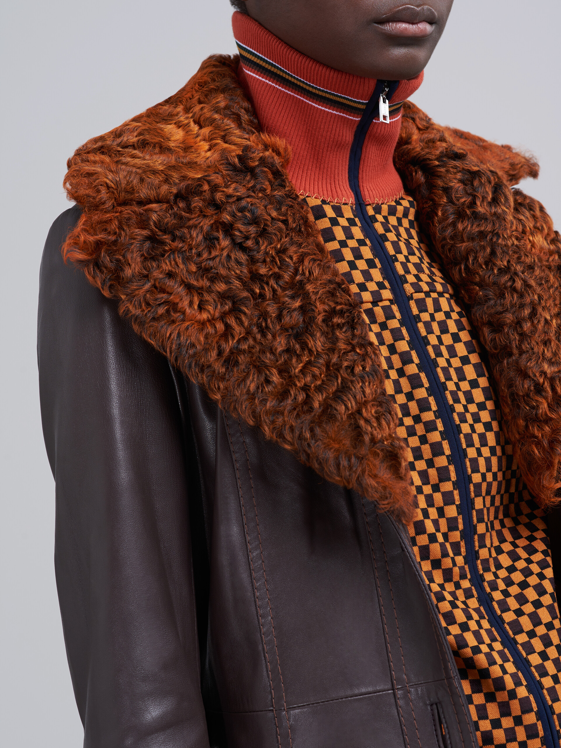 Natural nappa leather coat - Coat - Image 4