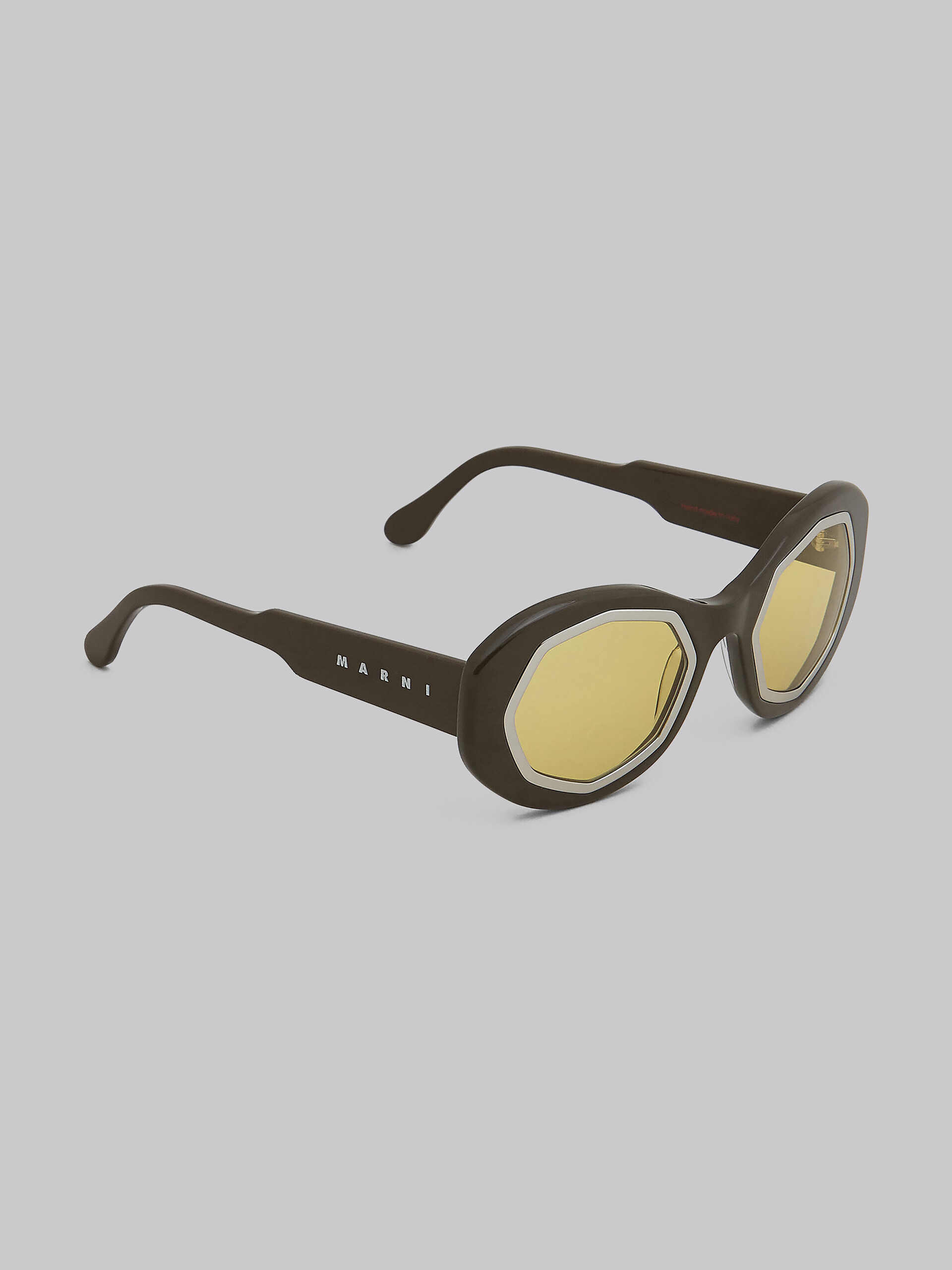 Brown MOUNT BRUMO acetate sunglasses - Optical - Image 2
