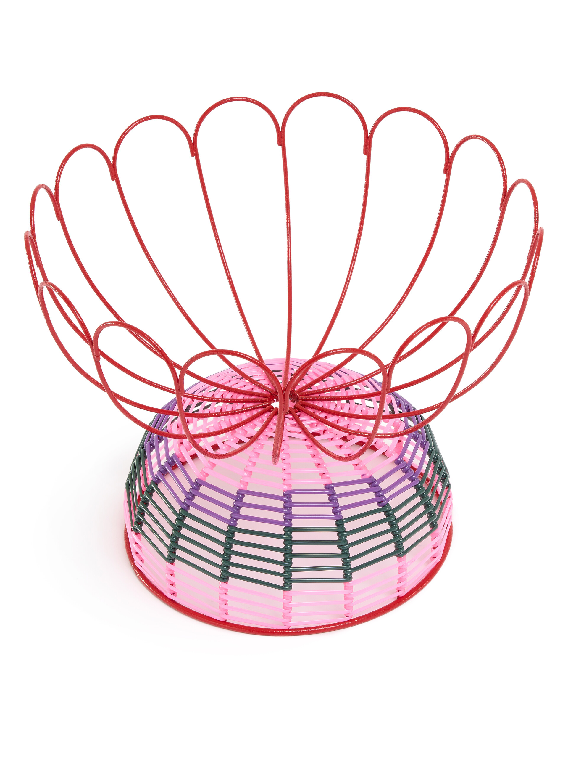 Pink Marni Market Wire Fruit Basket - Accessories - Image 3