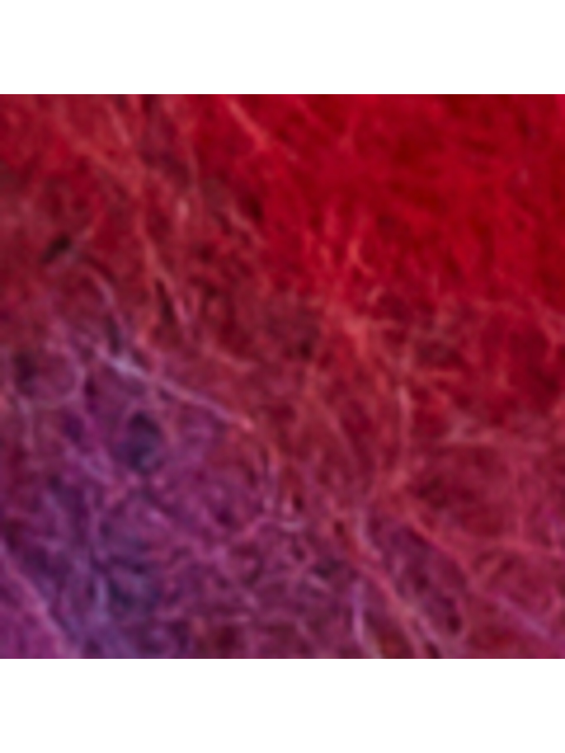 Check mohair blend scarf - Scarves - Image 3