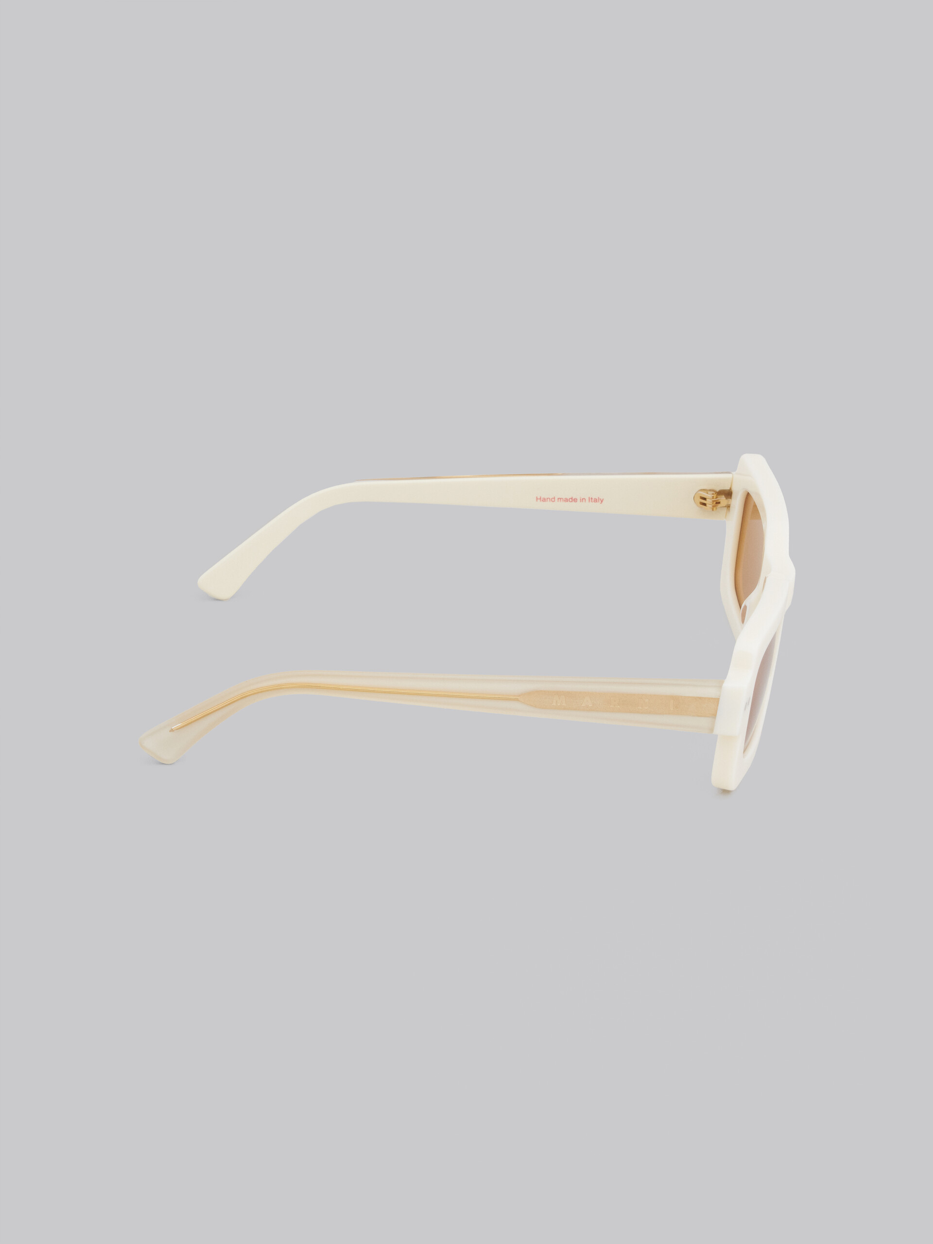 White acetate LAKE VOSTOK sunglasses - Optical - Image 2