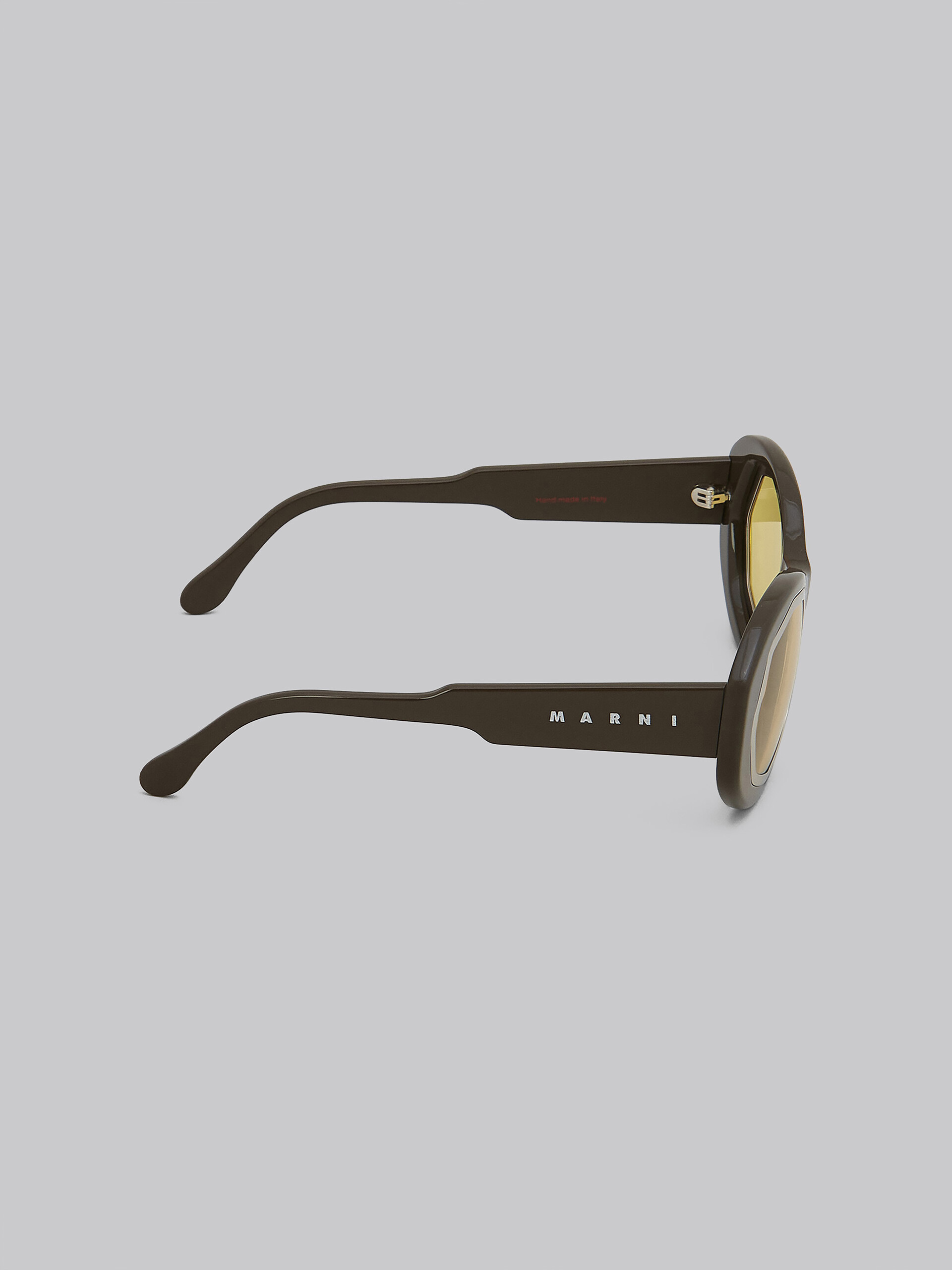Brown MOUNT BRUMO acetate sunglasses - Optical - Image 3