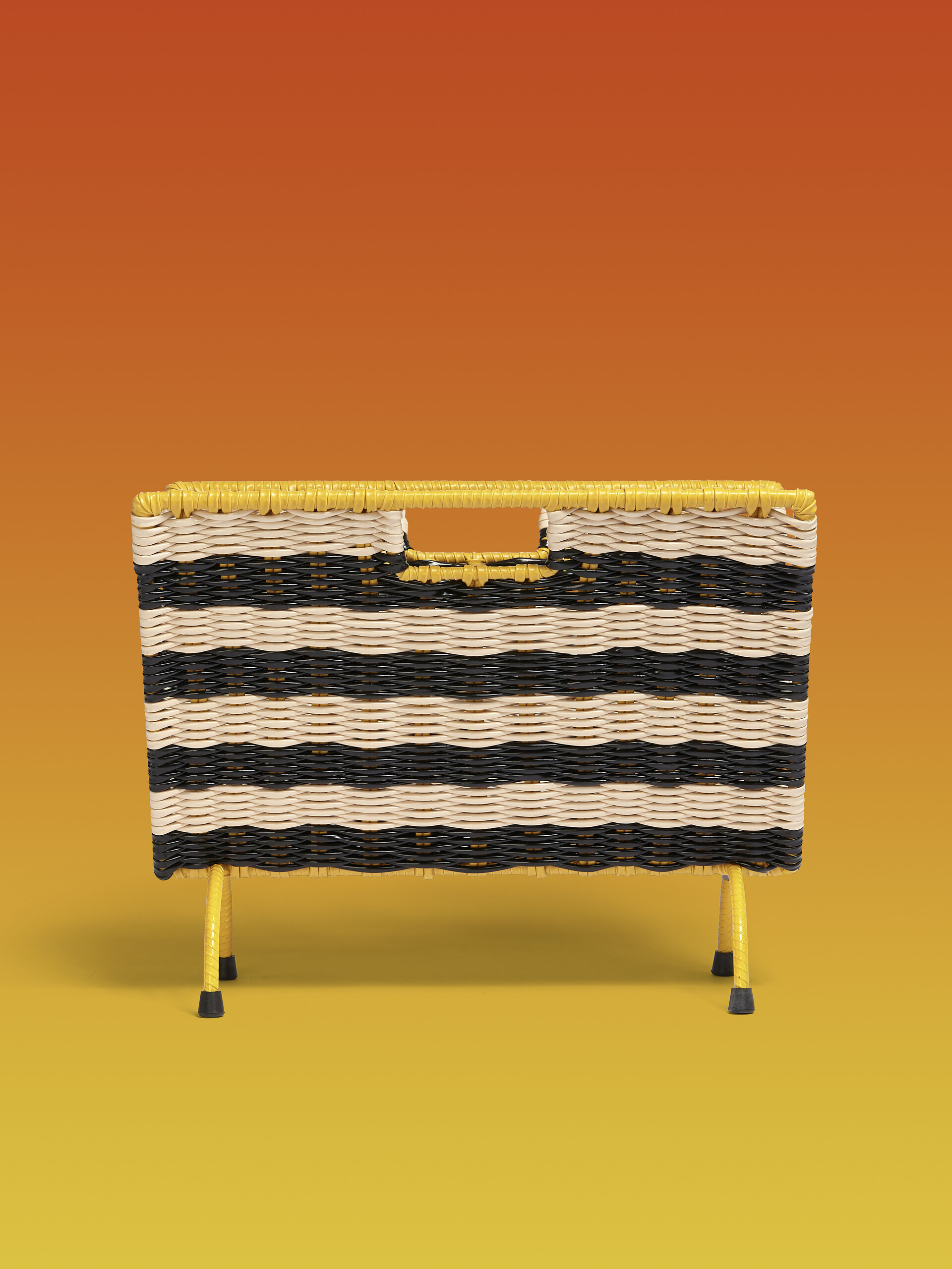 MARNI MARKET beige and black magazine rack - Furniture - Image 1