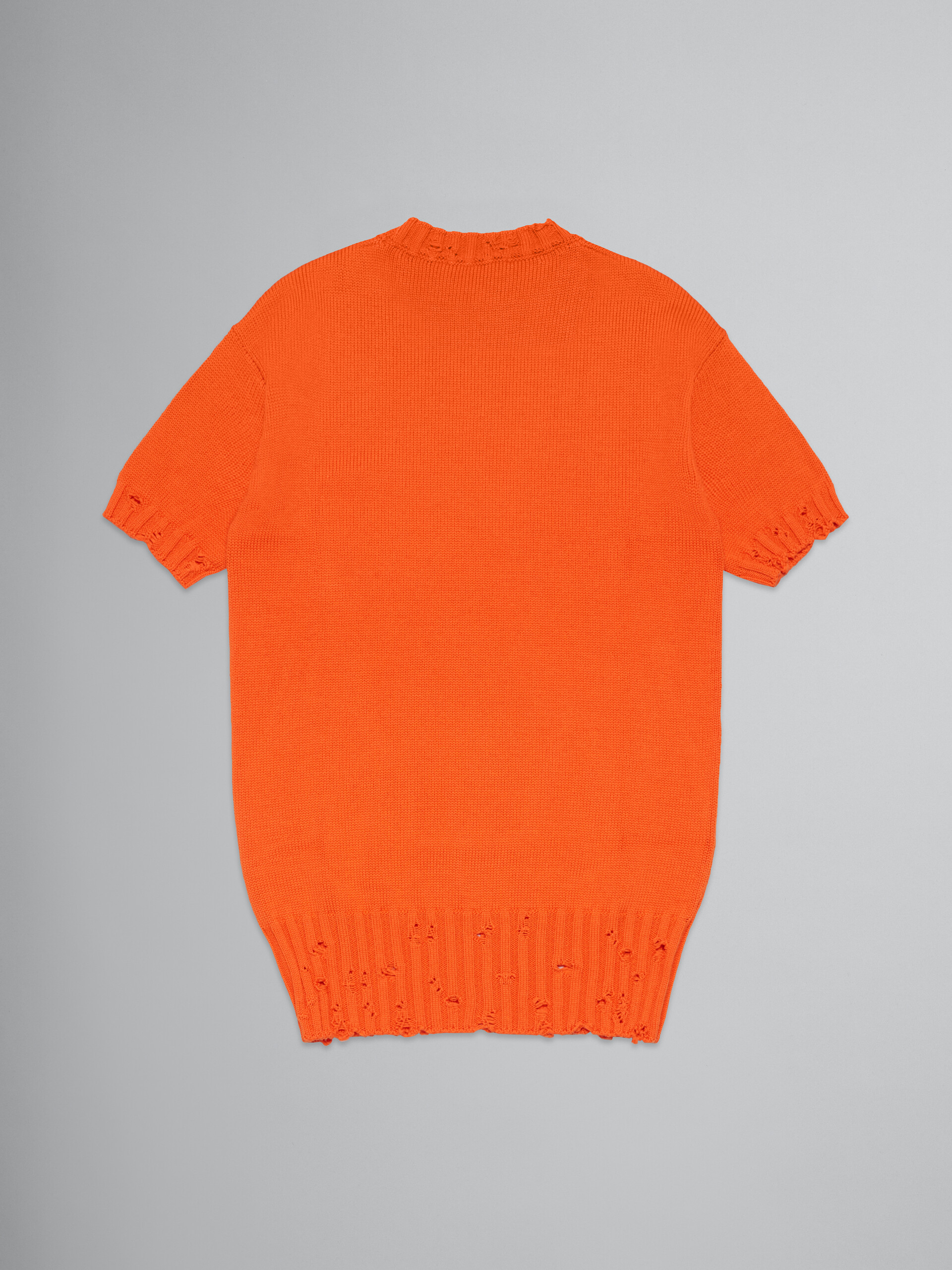 Vestido de algodón naranja - Vestidos - Image 2