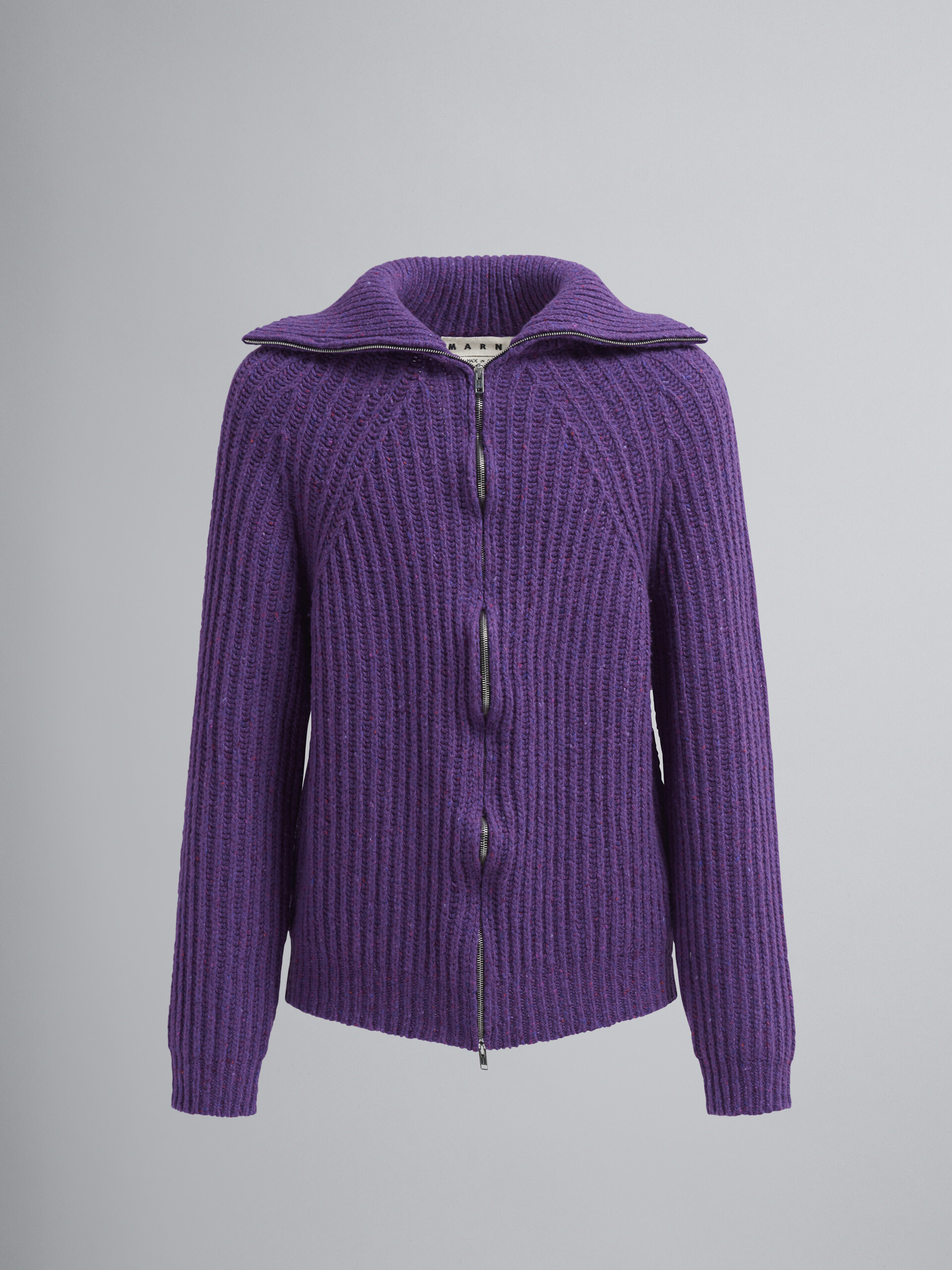 Cardigan in lana riciclata - Pullover - Image 1