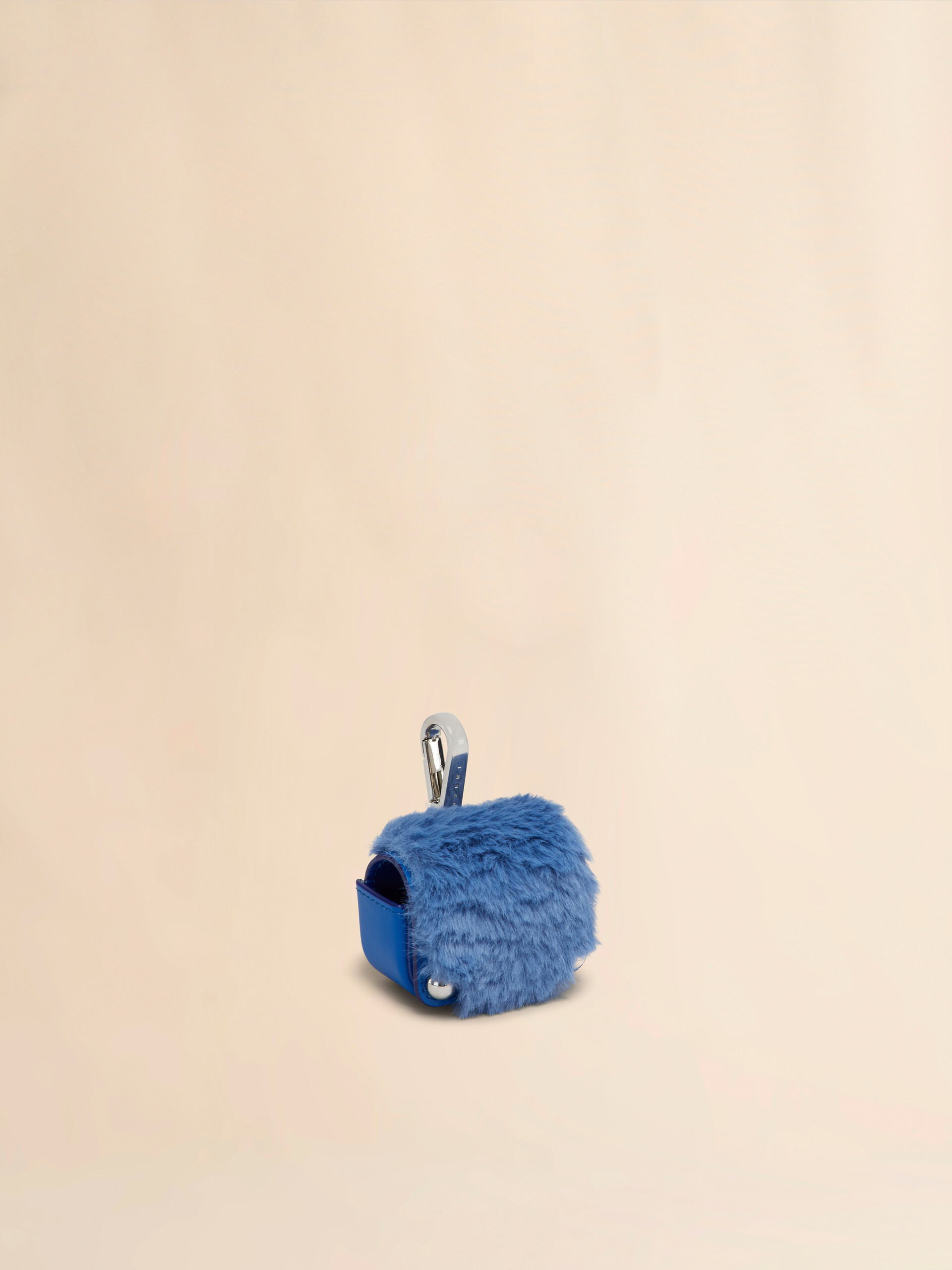 Blue leather AirPods case - Wallets and Small Leather Goods - Image 2