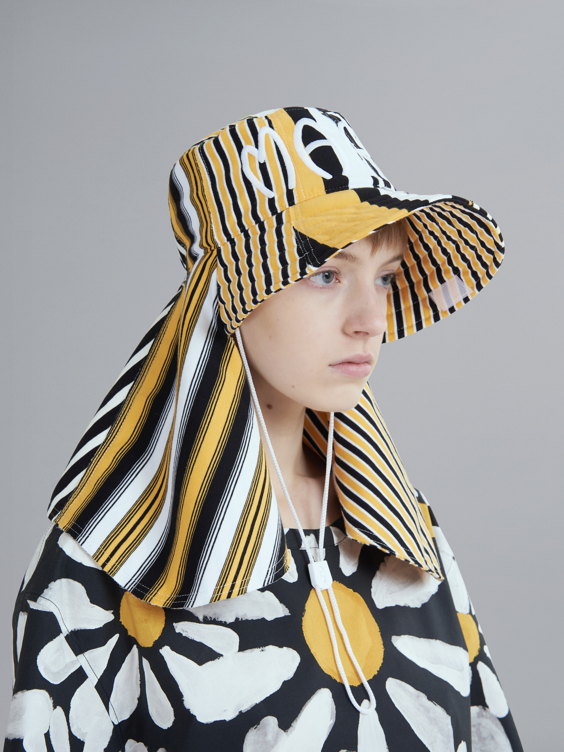 Cappello in jersey rigato | Marni