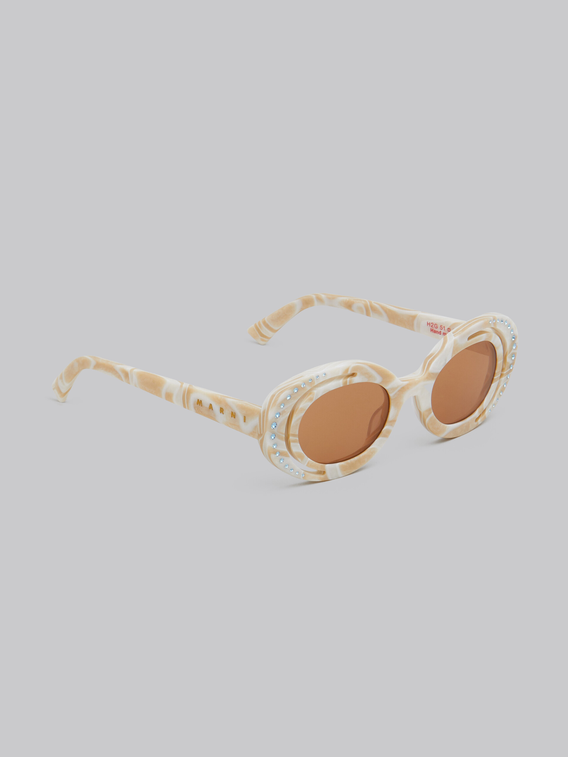 Zion Canyon white pearl sunglasses - Optical - Image 3