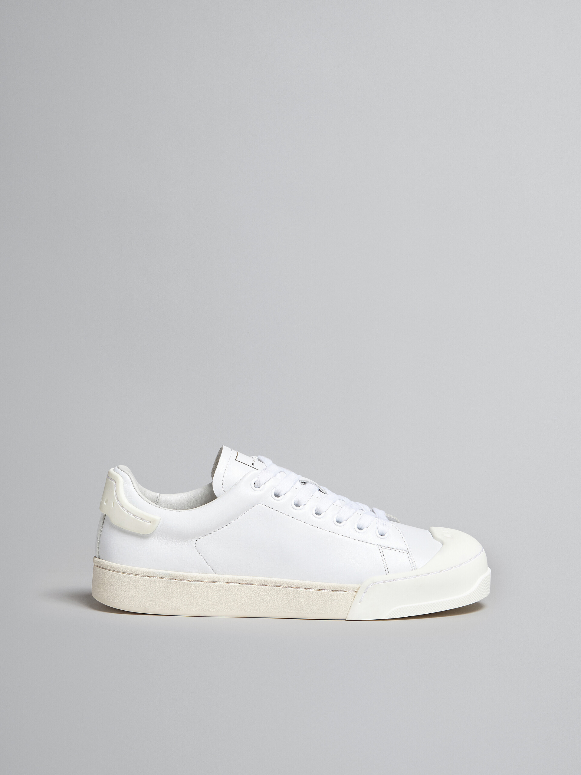 Sneaker Dada Bumper in pelle bianca - Sneakers - Image 1