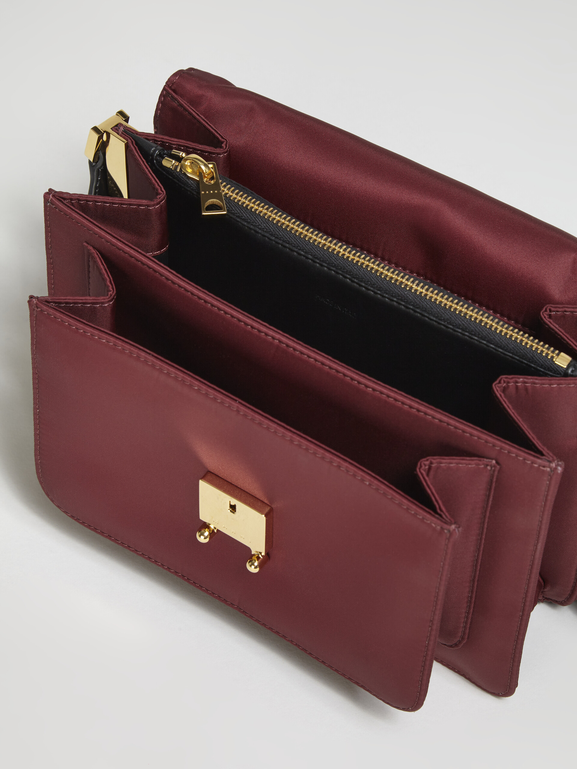 TRUNK LIGHT medium bag in red nylon - Shoulder Bags - Image 4