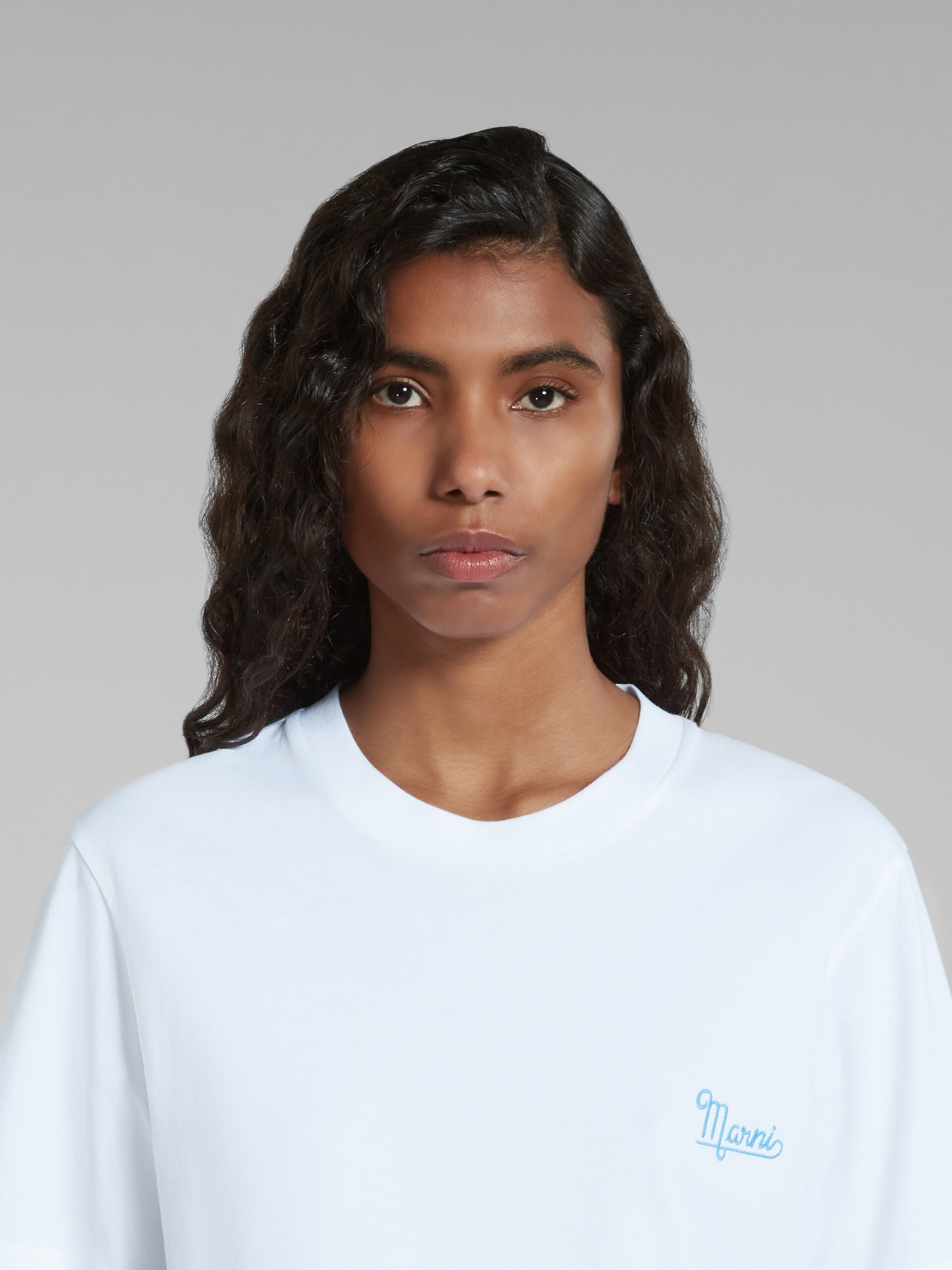 コットンジャージー ロゴ刺繍Tシャツ 3枚セット | Marni