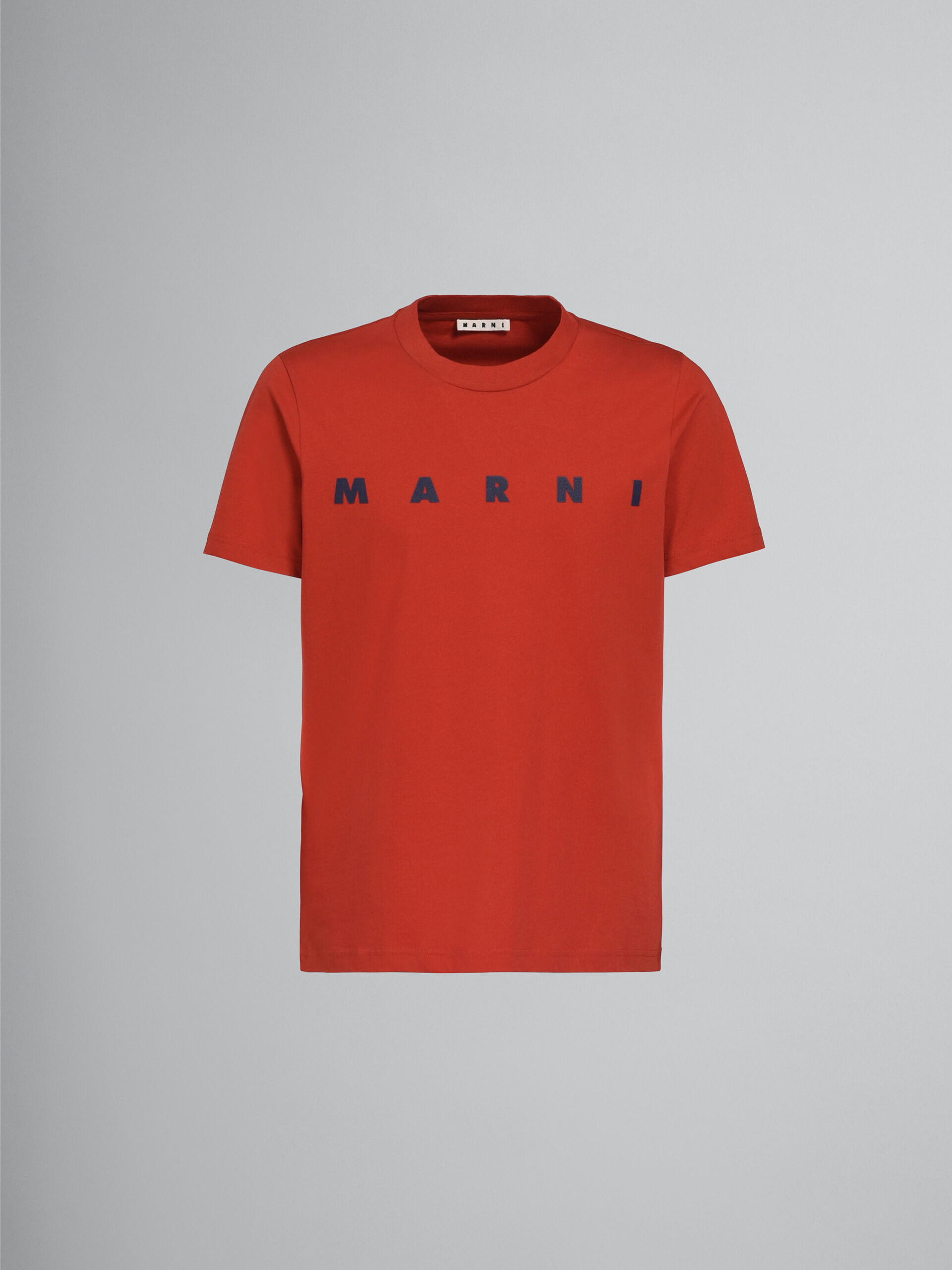Red logo print T-shirt - T-shirts - Image 1