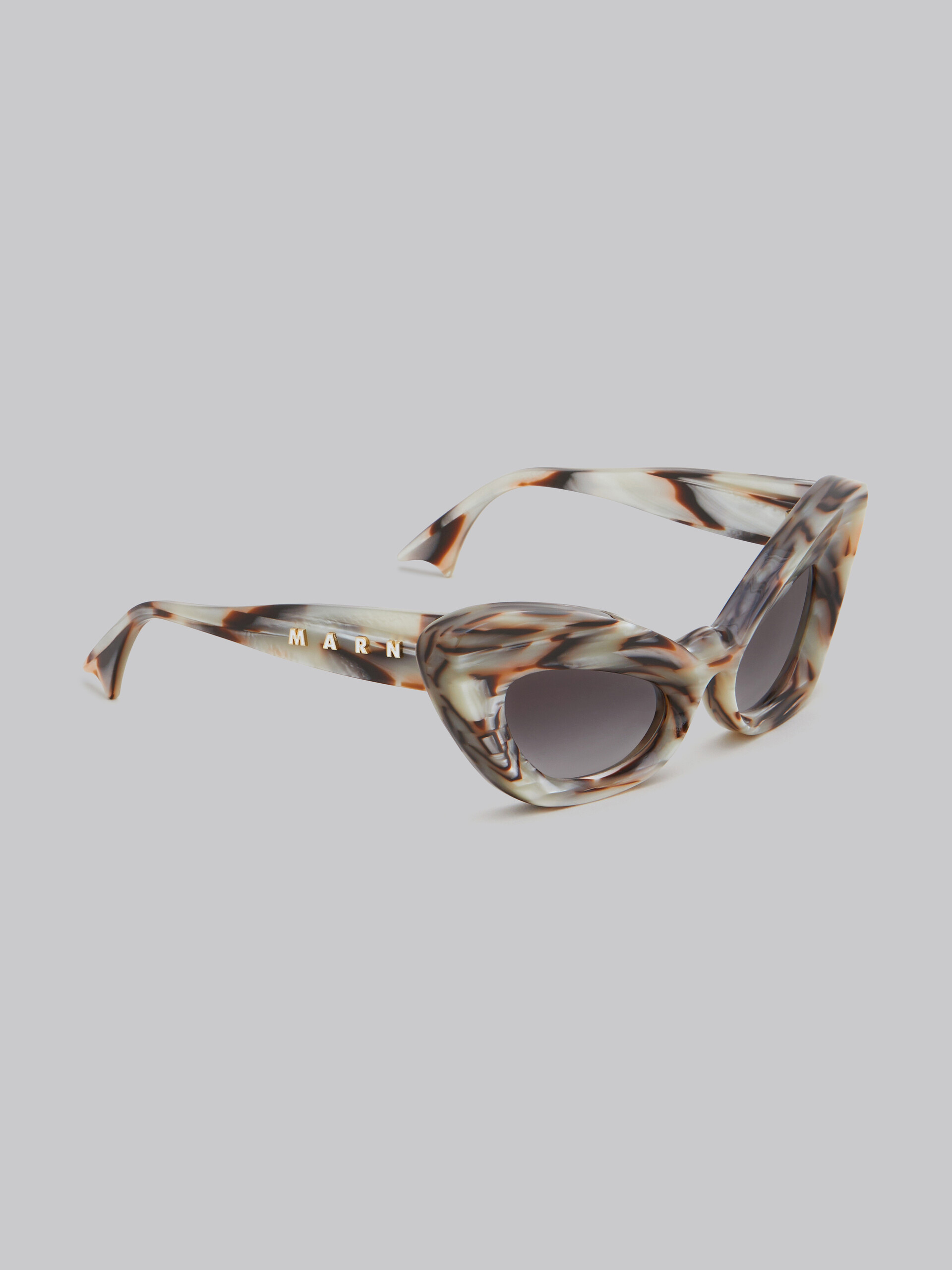 Gafas de sol Caelicola marrón perlado - óptica - Image 3