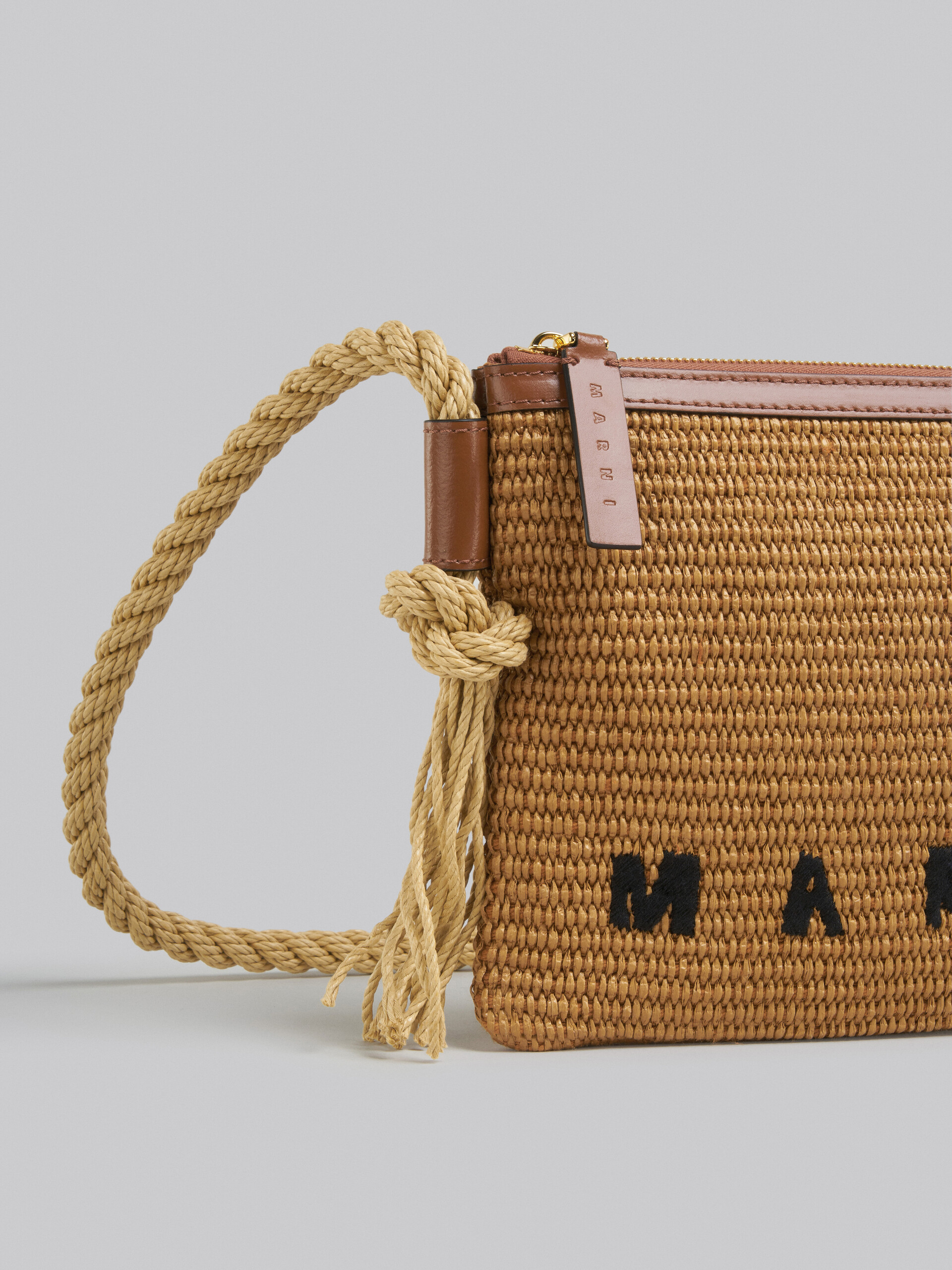 Marcel Summer Bag with rope shoulder stripe - Pochette - Image 5