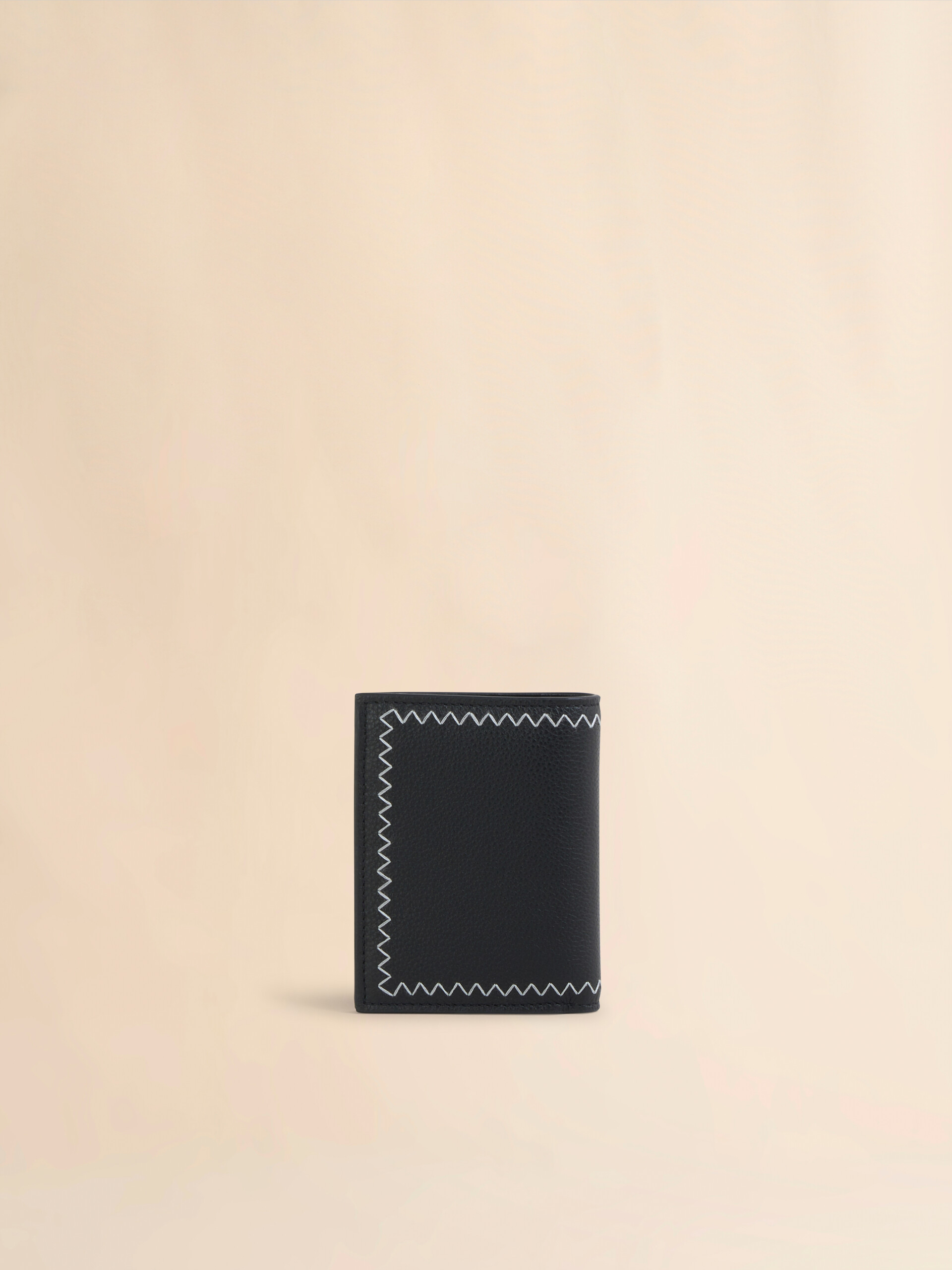 Sky blue bi-fold wallet with Marni Symbol embroidery - Wallets - Image 3