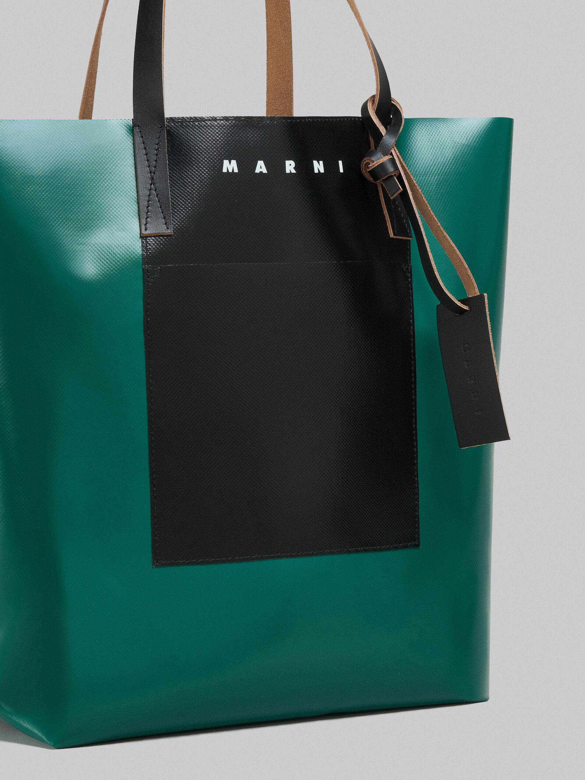 Bolso shopper Tribeca verde y negro - Bolsos shopper - Image 5