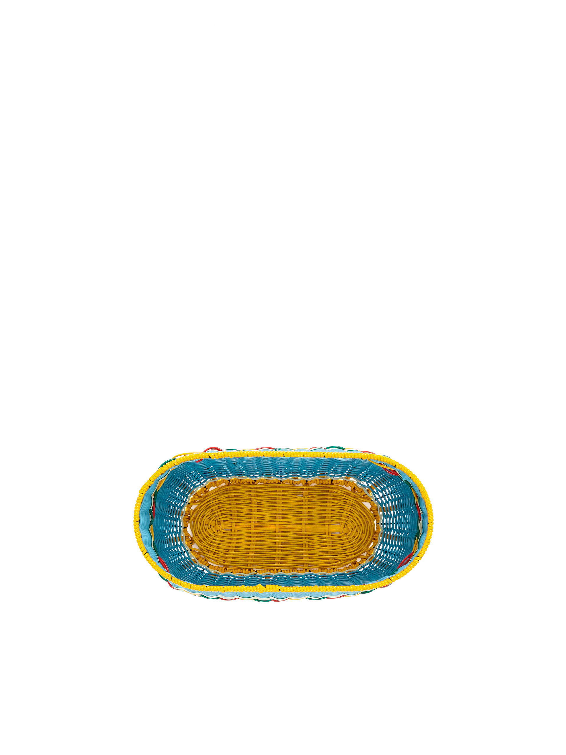 Cestino MARNI MARKET ovale in metallo e PVC - Home Accessories - Image 4