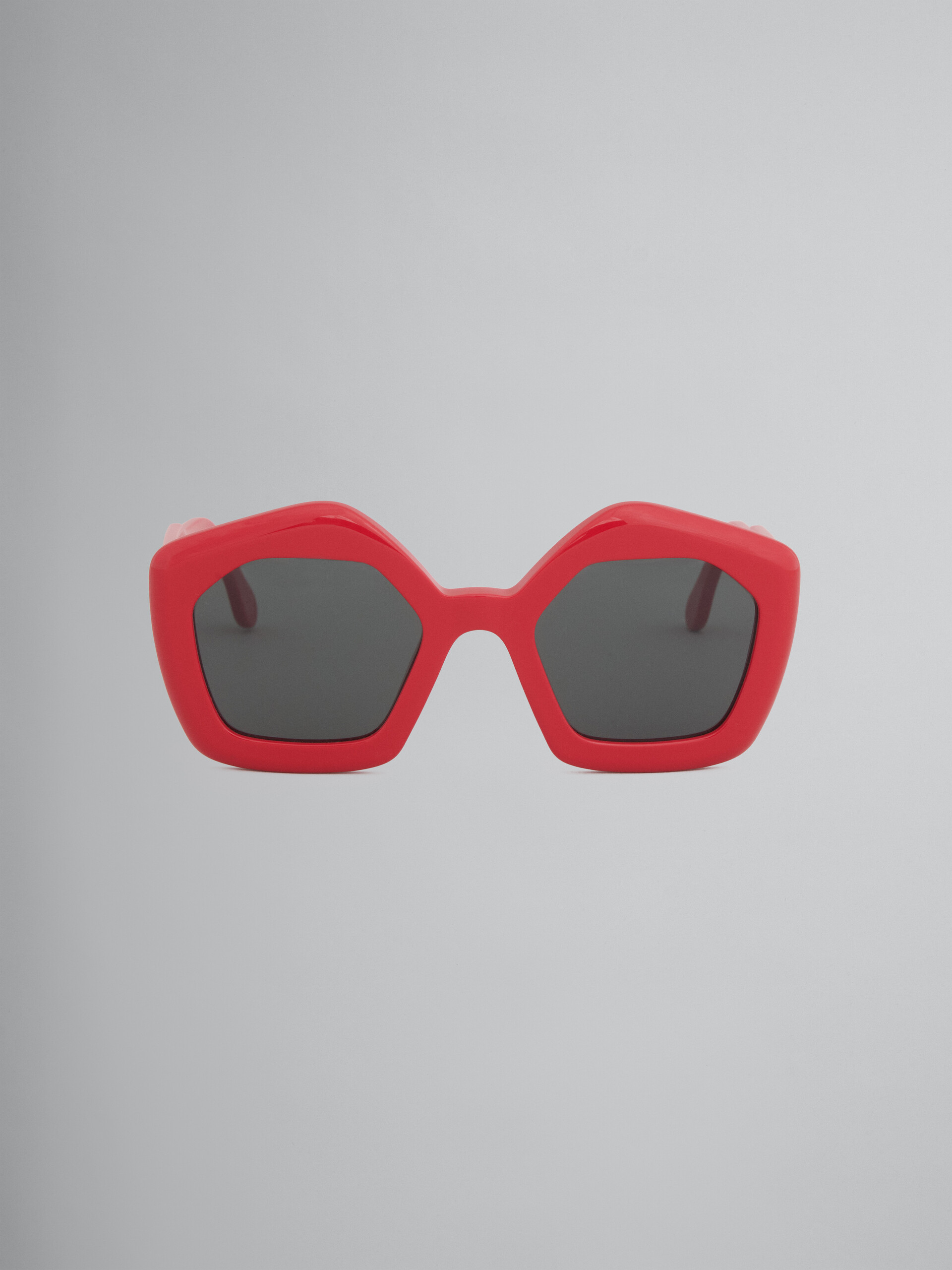 Gafas de sol LAUGHING WATERS de acetato rojo - óptica - Image 1