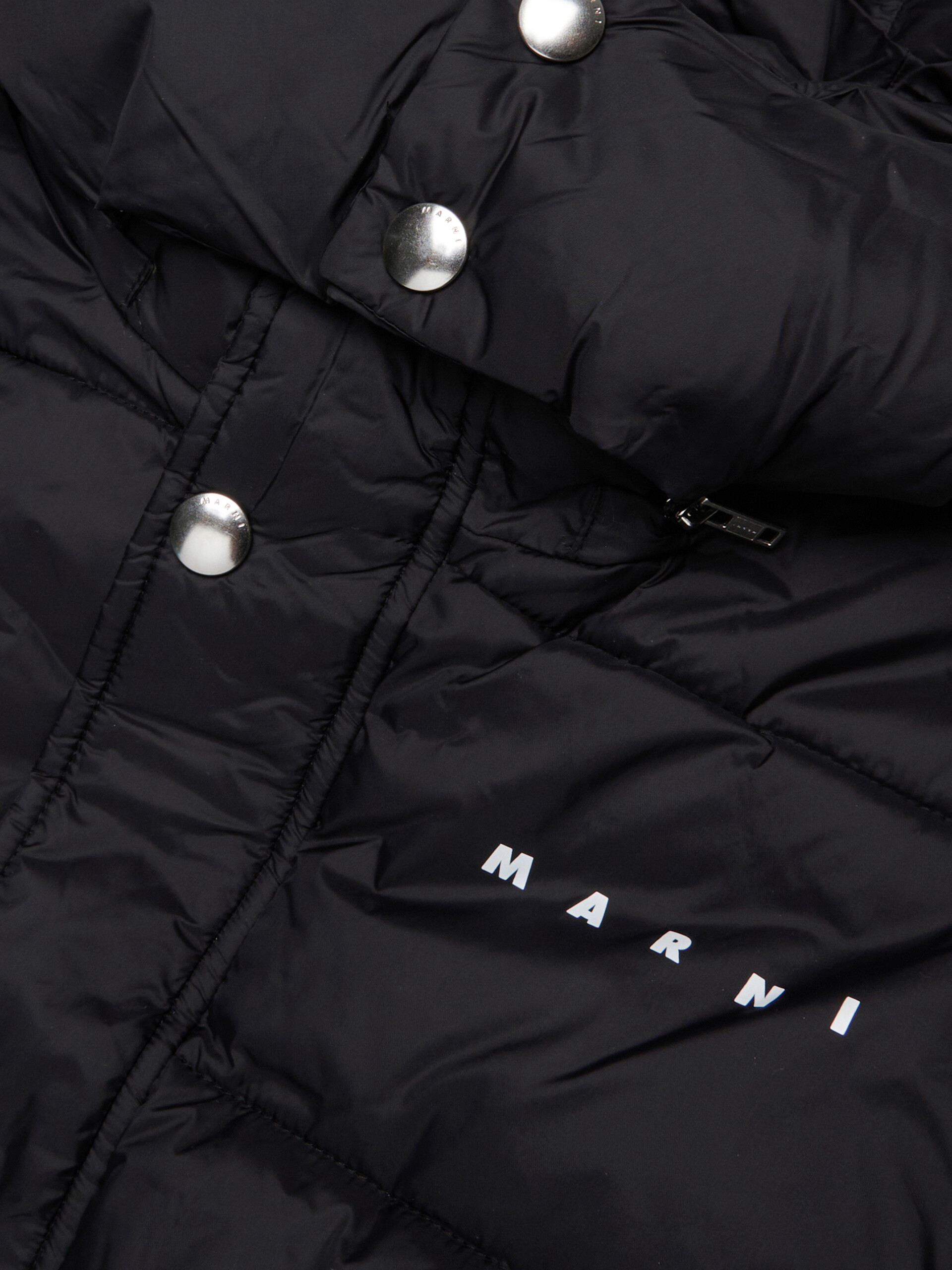 Hooded hooded jacket with logo - Jackets - Image 4