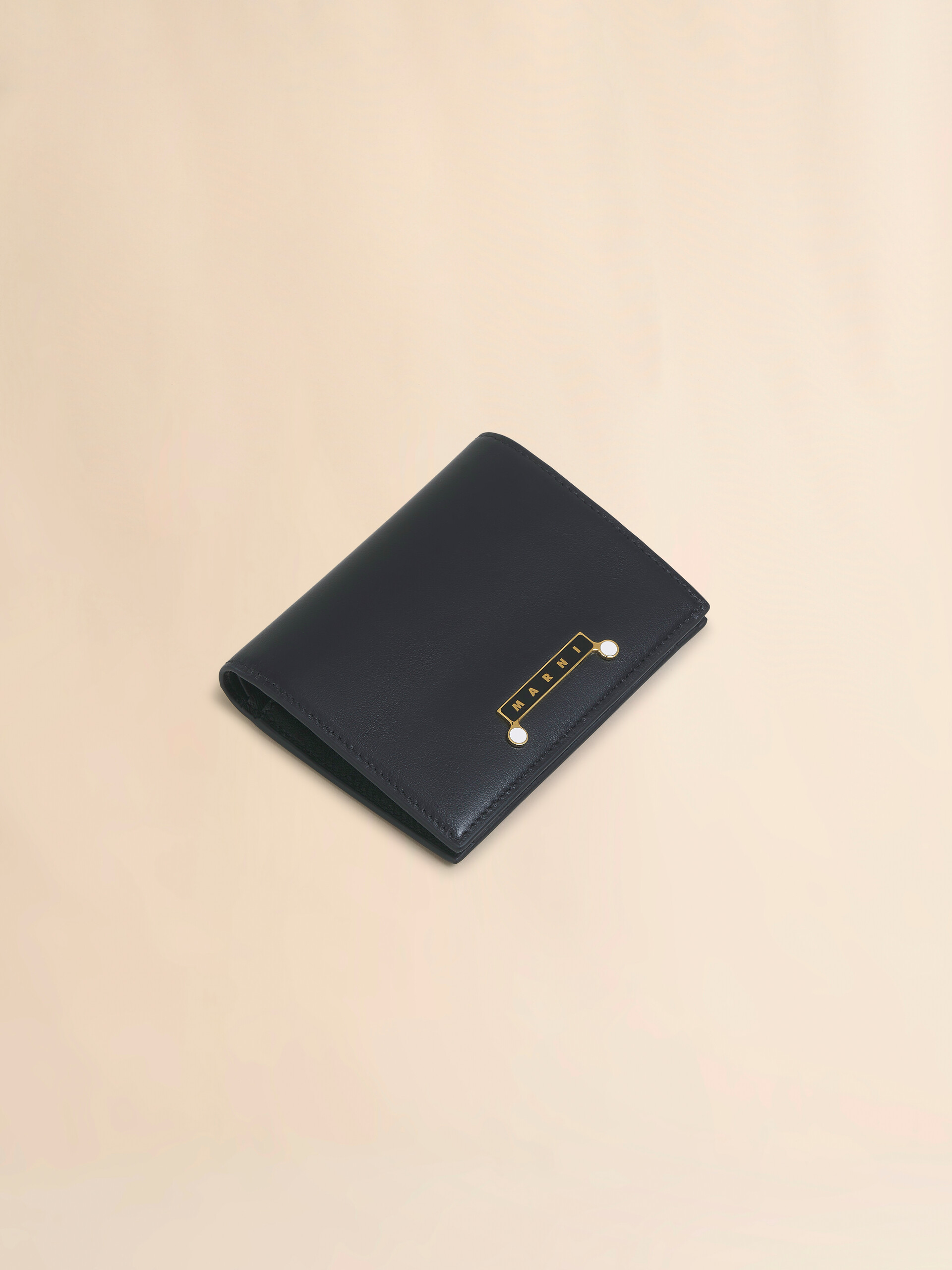 Brown leather Envelope bifold wallet - Wallets - Image 5