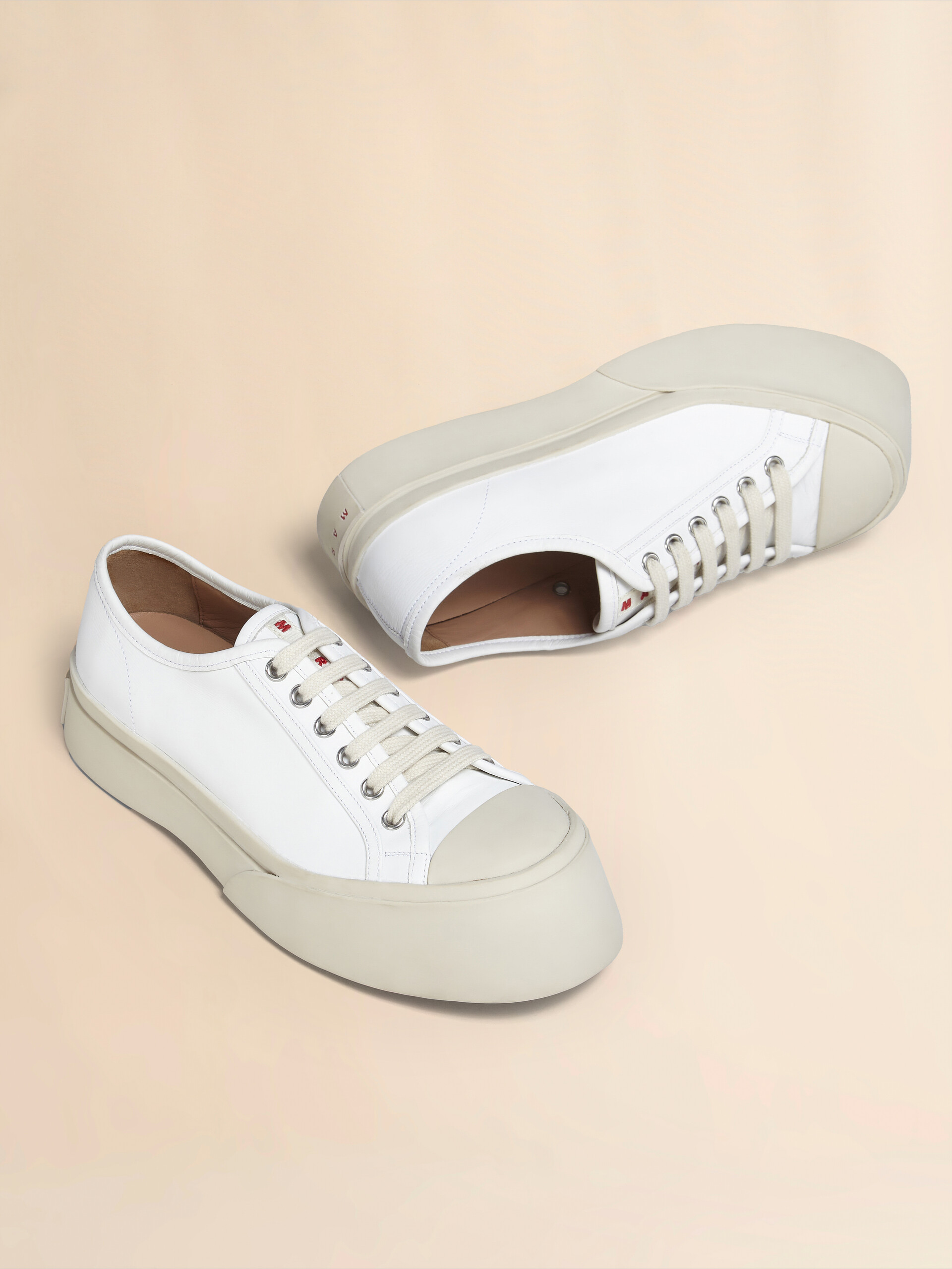 Light blue nappa leather Pablo lace-up sneaker - Sneakers - Image 5
