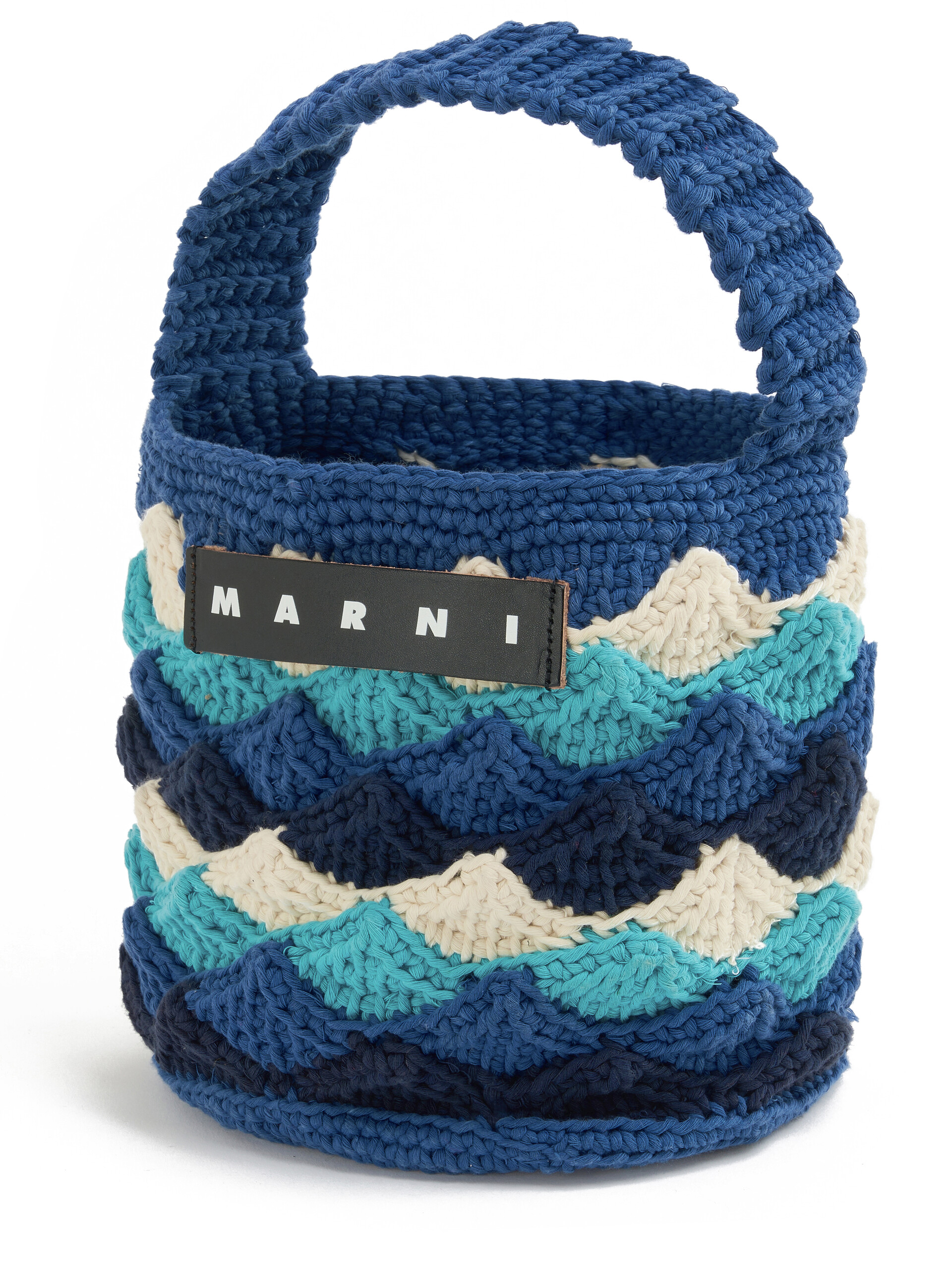 イリュージョンブルー MARNI Market Rosalバッグ - ショッピングバッグ - Image 4