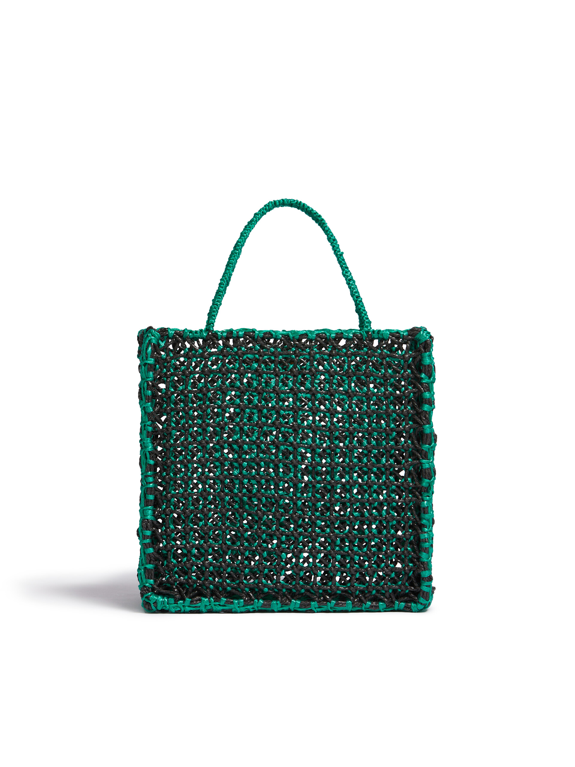 レッド イエロー グリーン MARNI MARKET ミニJURTA クロシェバッグ - ショッピングバッグ - Image 3