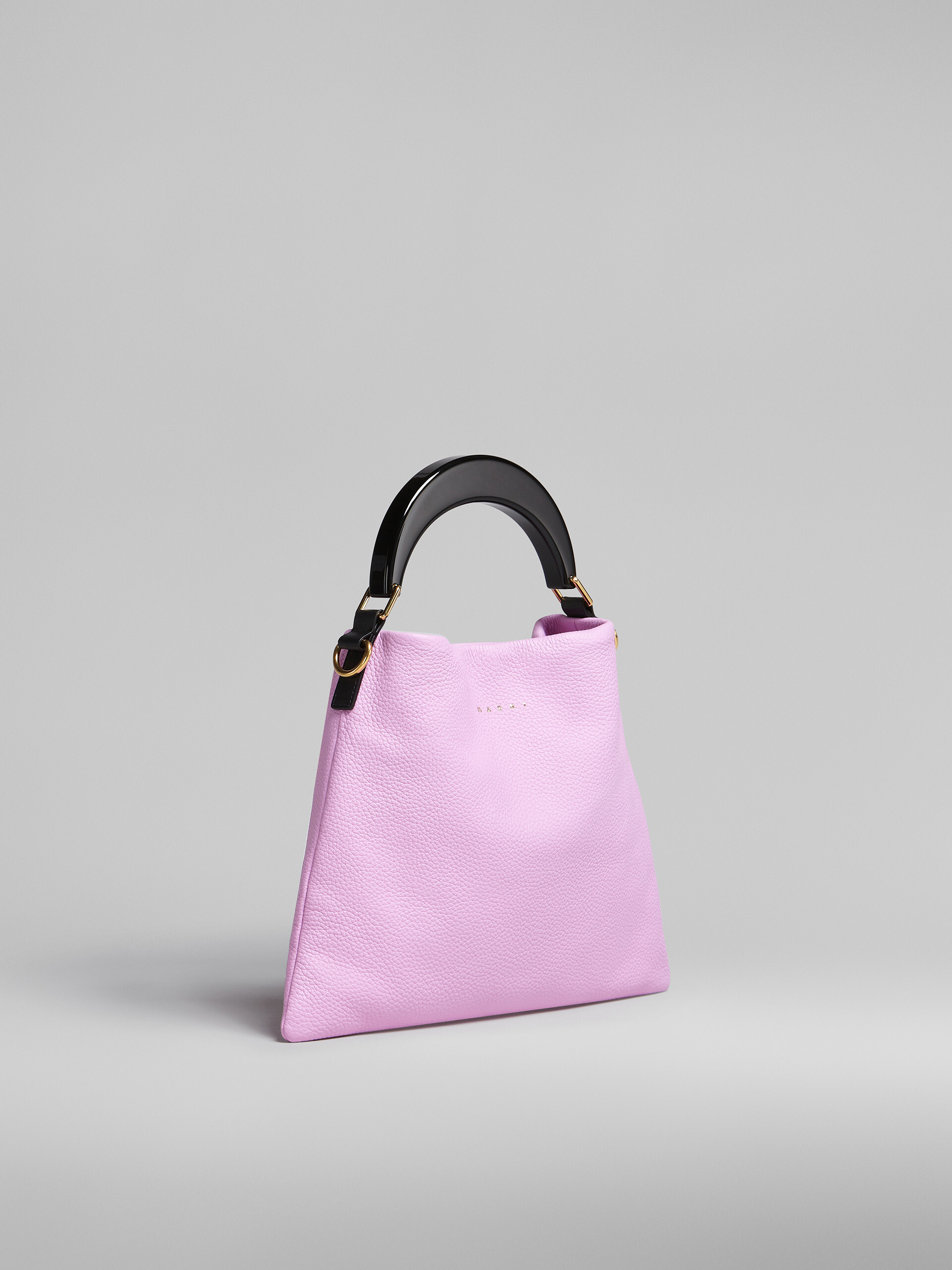Venice small bag in pink leather Marni