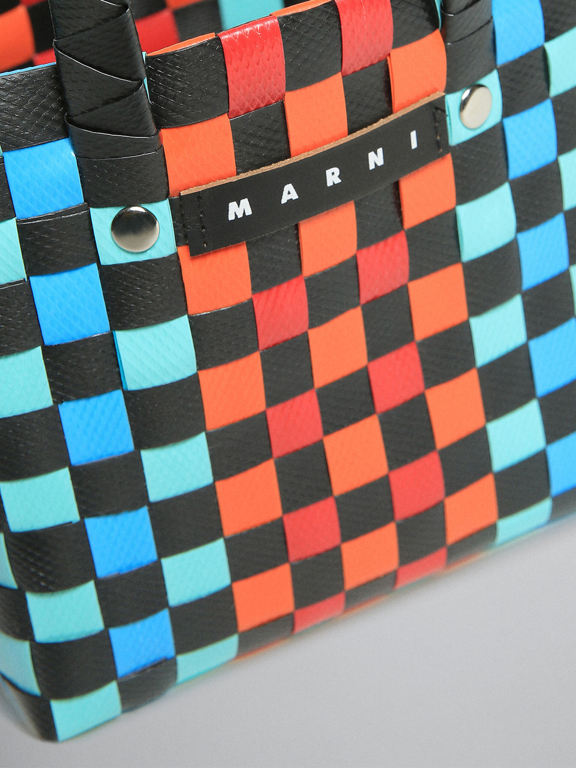 Multicolour Micro Basket bag - Bags - Image 3