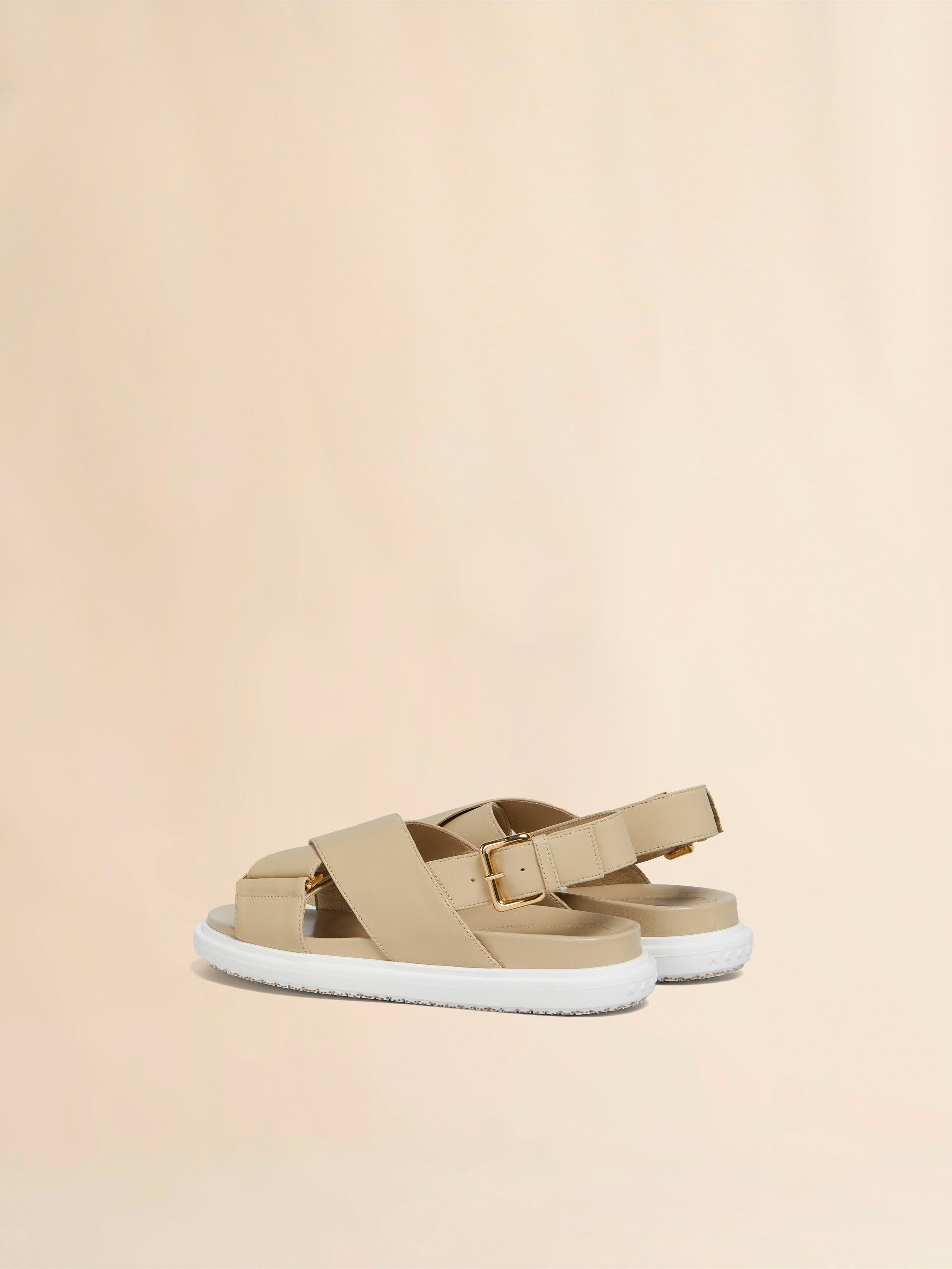 Brown leather Fussbett - Sandals - Image 3