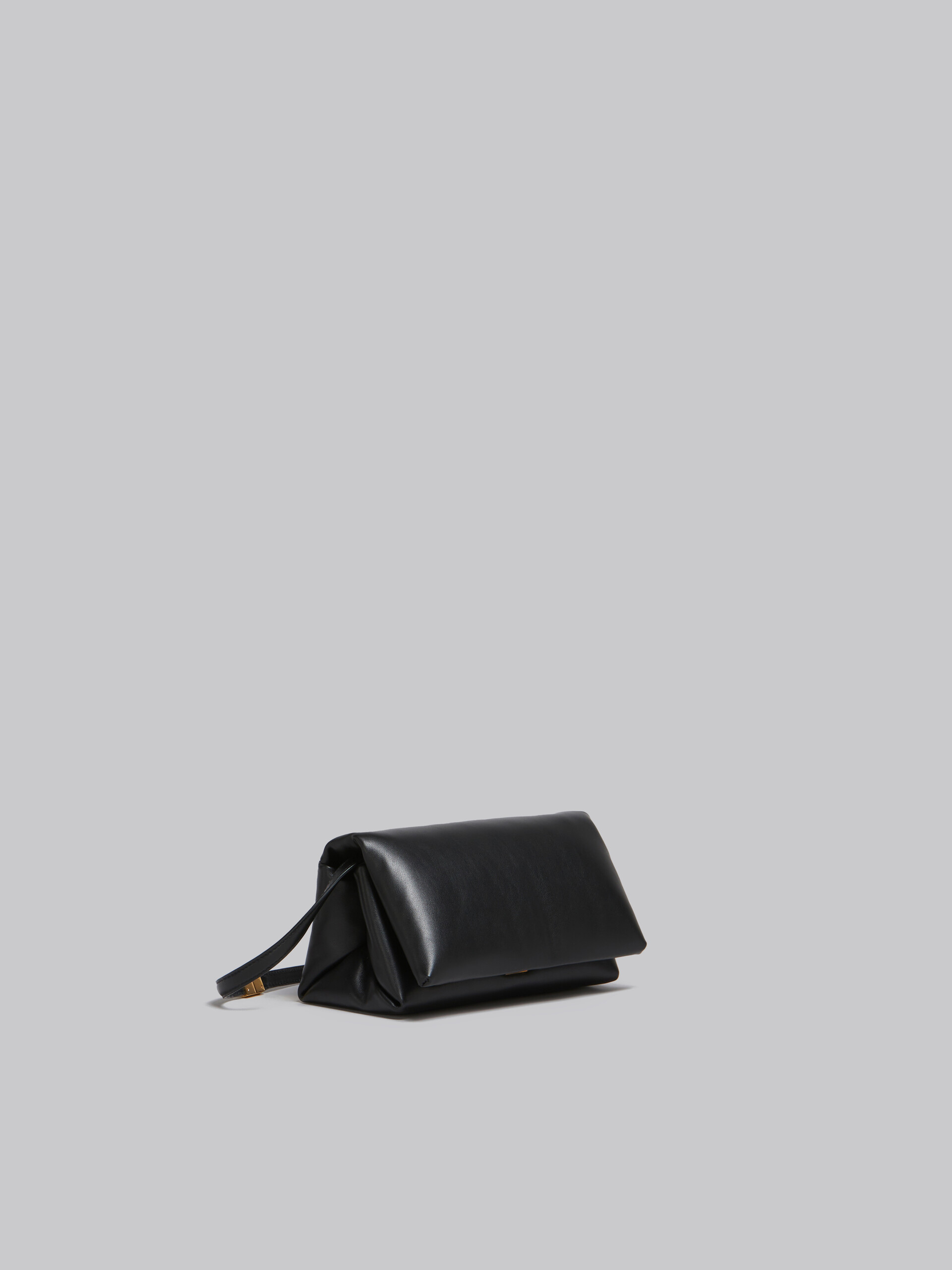 Mini black leather Prisma bag - Shoulder Bag - Image 5