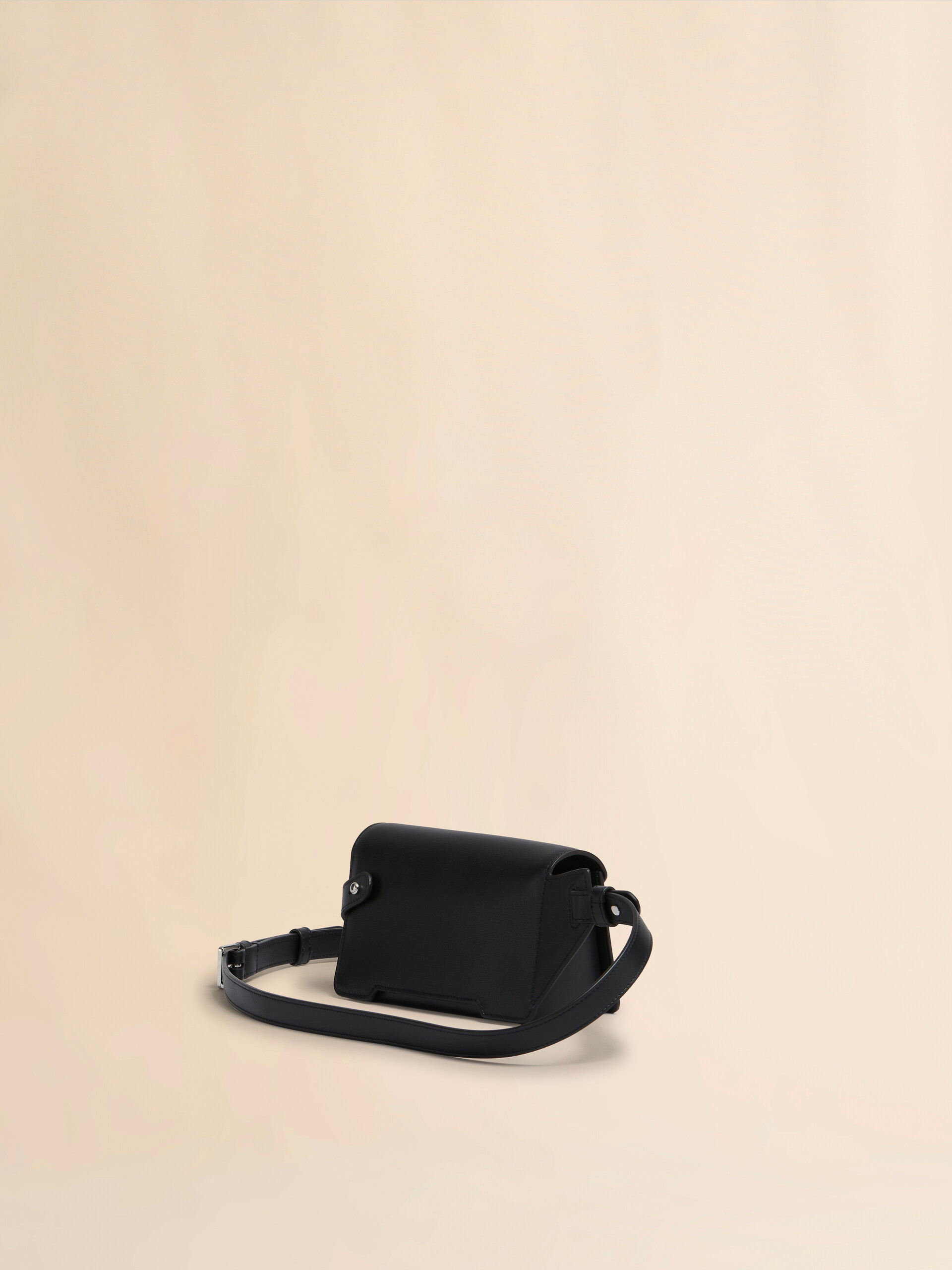 Borsa a tracolla Trunkaroo in pelle blu scuro - Marsupi - Image 2