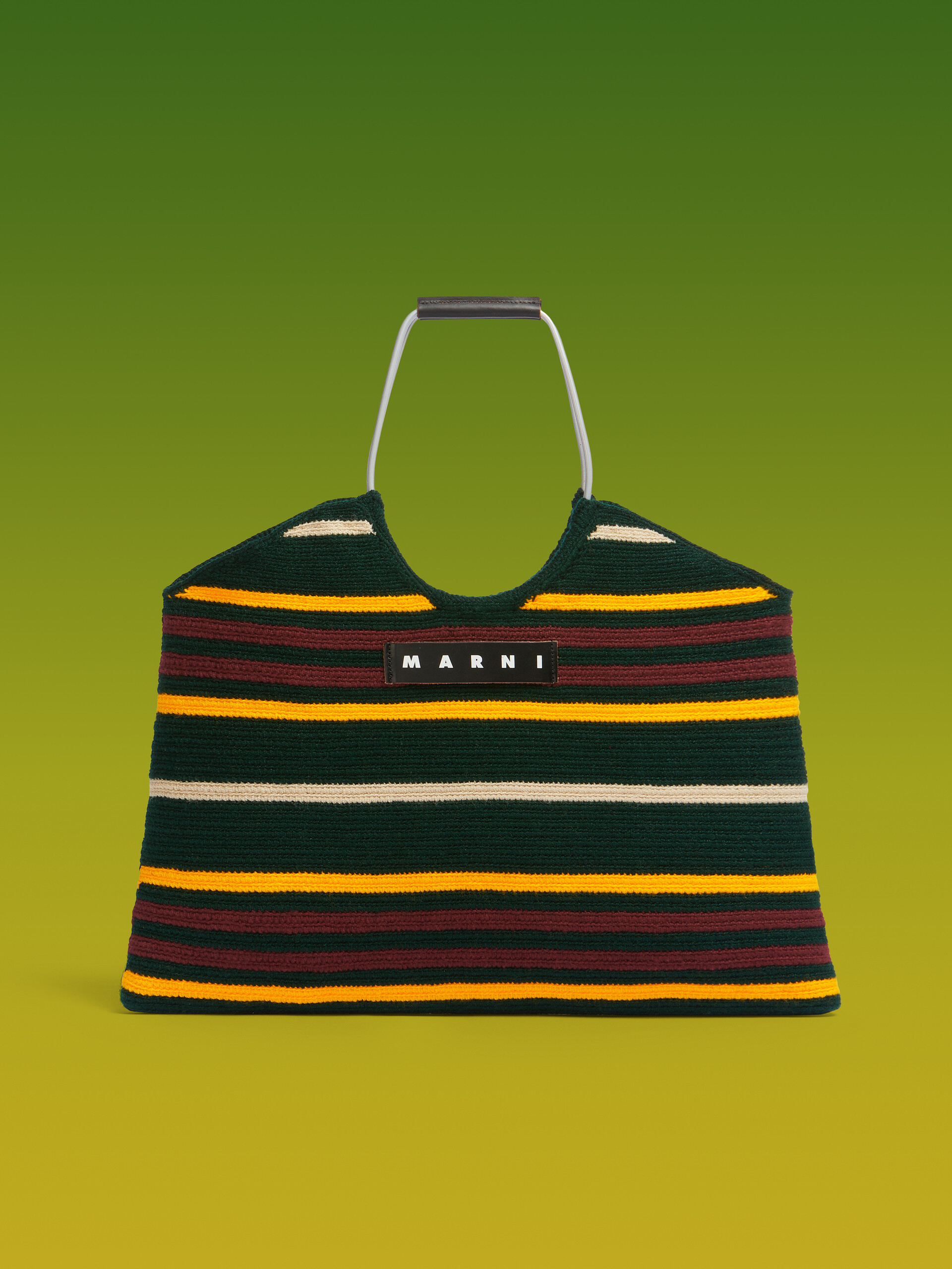 ダークグリーン ブラウン MARNI MARKET Riviera バッグ | Marni